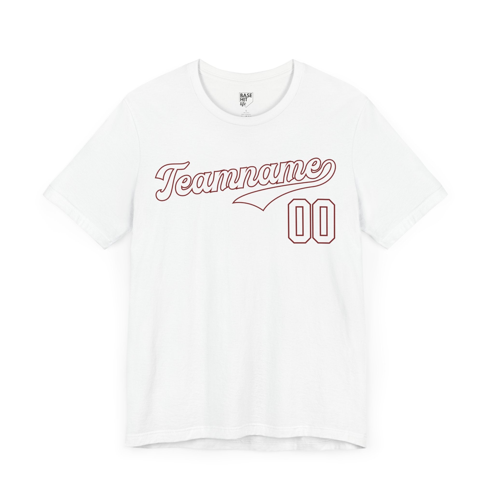 Baseball Custom Team, Name & Number T-Shirt