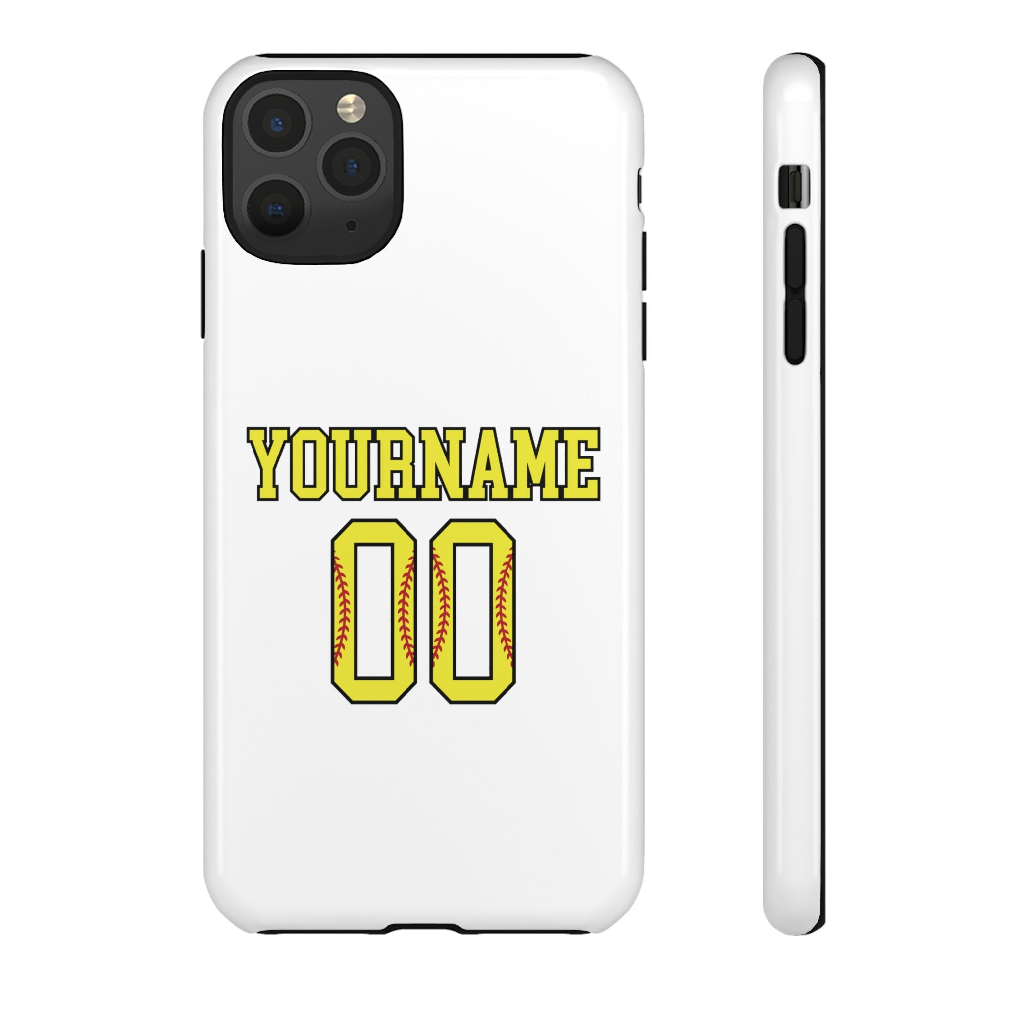 Personalized Softball Phone Case