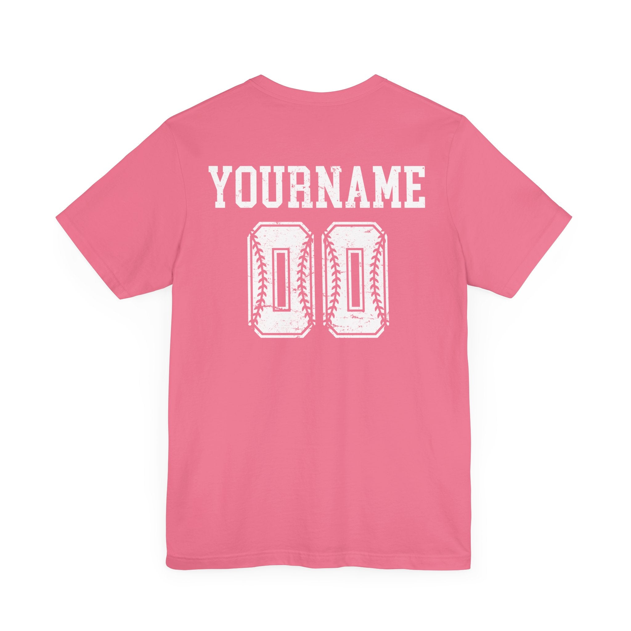 Custom Baseball Team, Name & Number T-Shirt