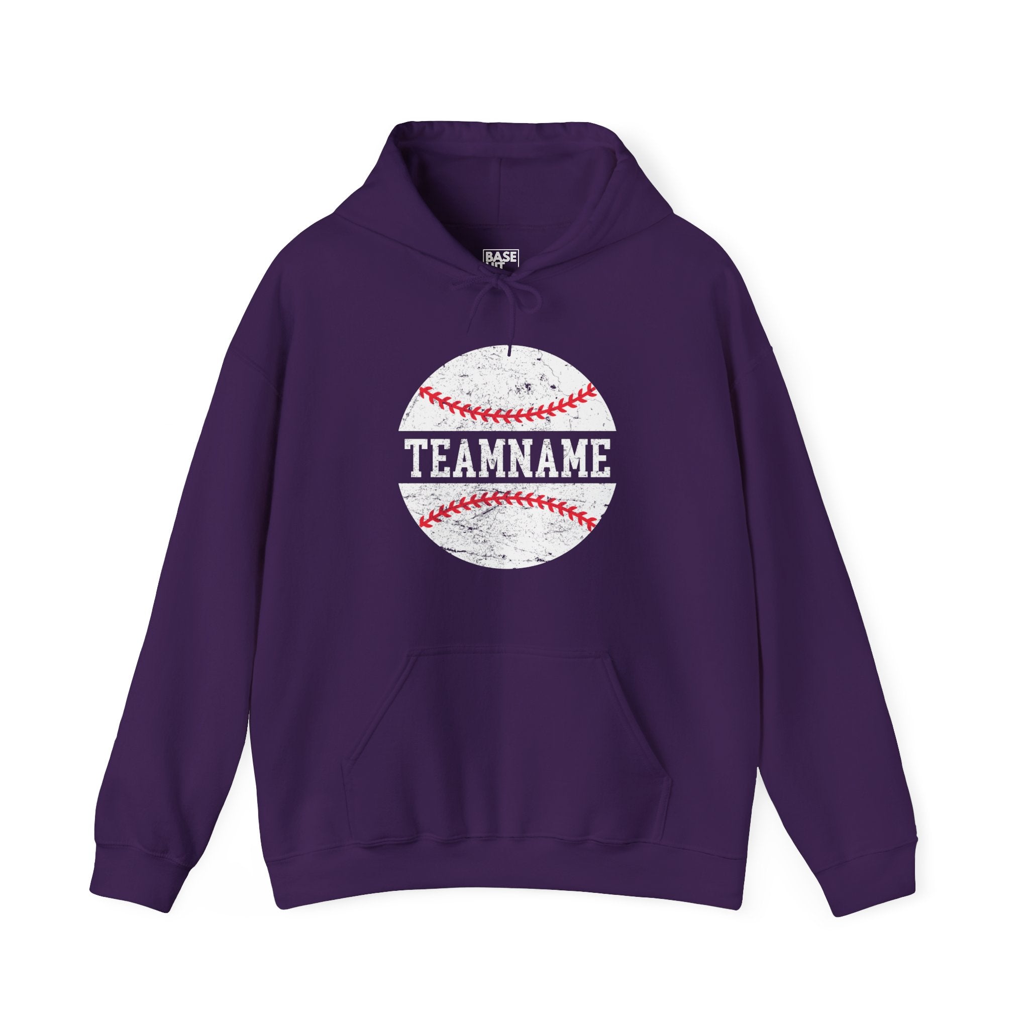 Custom Baseball Team, Name & Number Hoodie