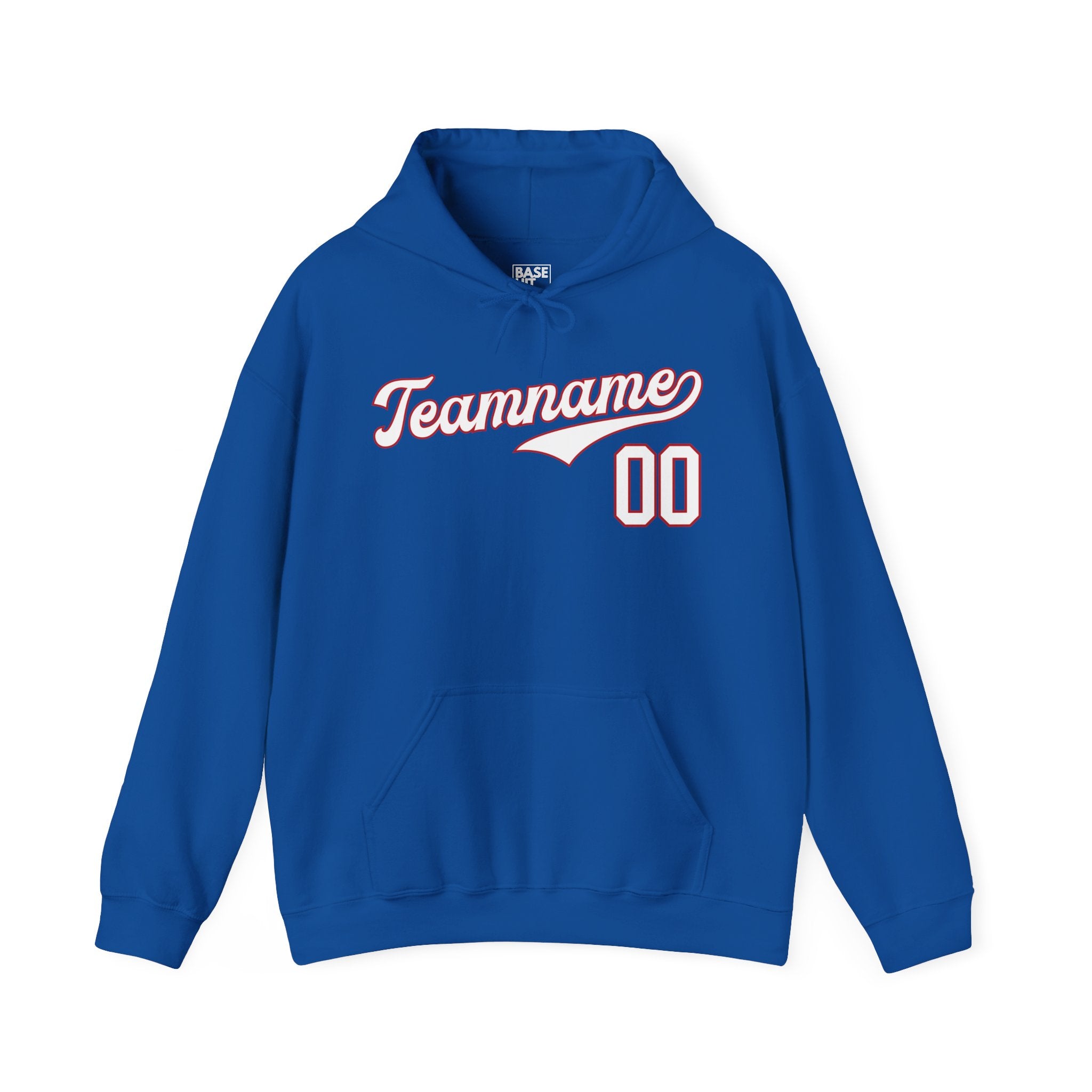 Baseball Custom Team, Name & Number Hoodie