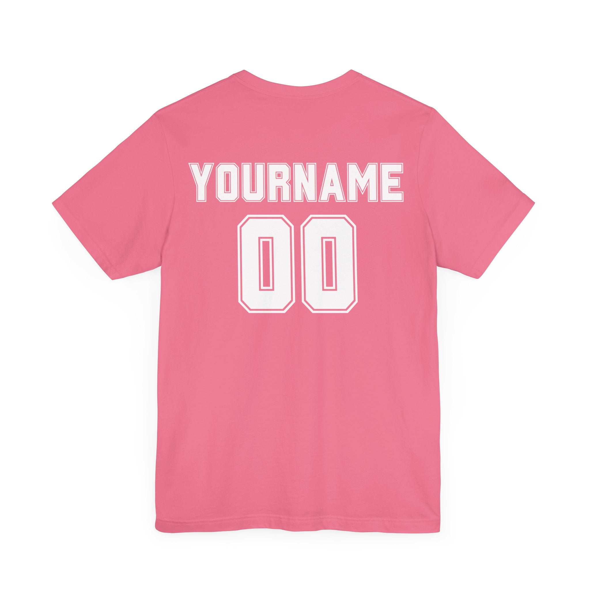 Custom Baseball-Softball Player Name and Number T-Shirt