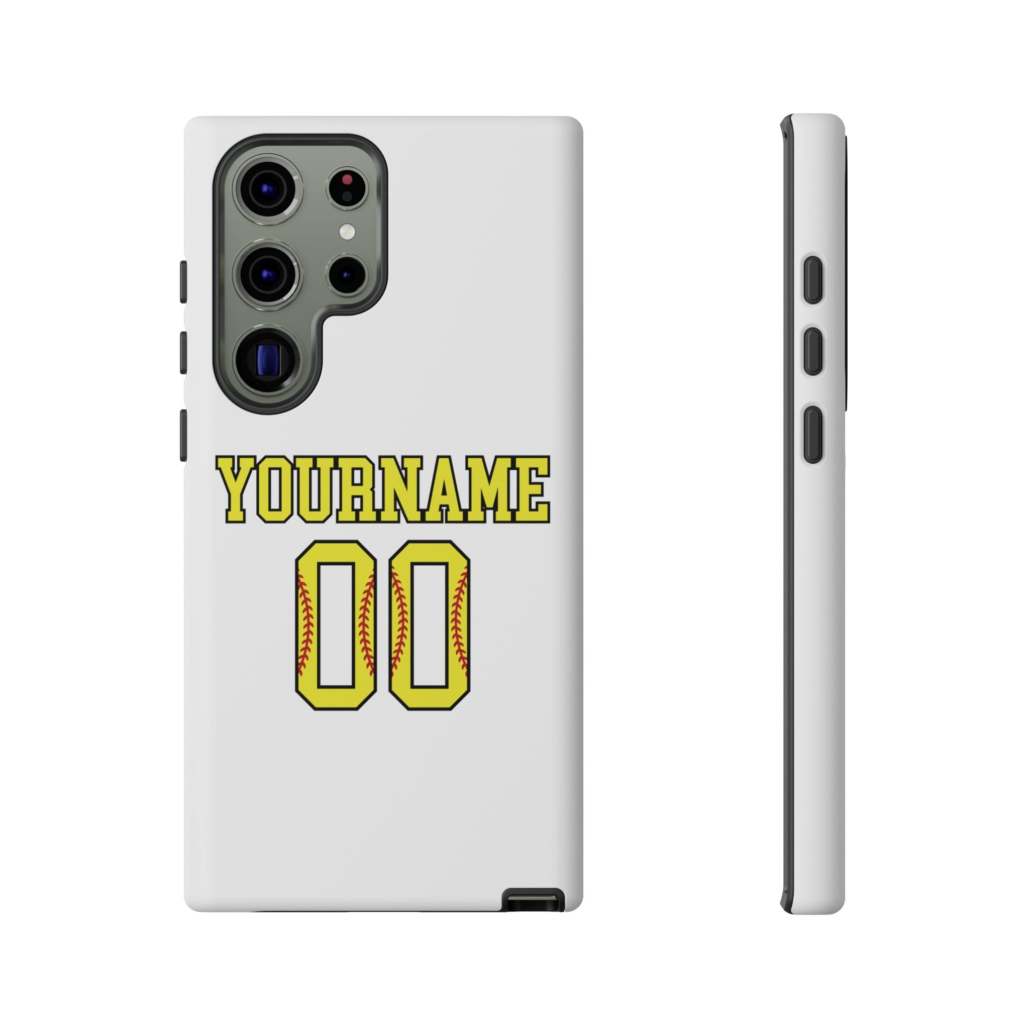 Personalized Softball Phone Case