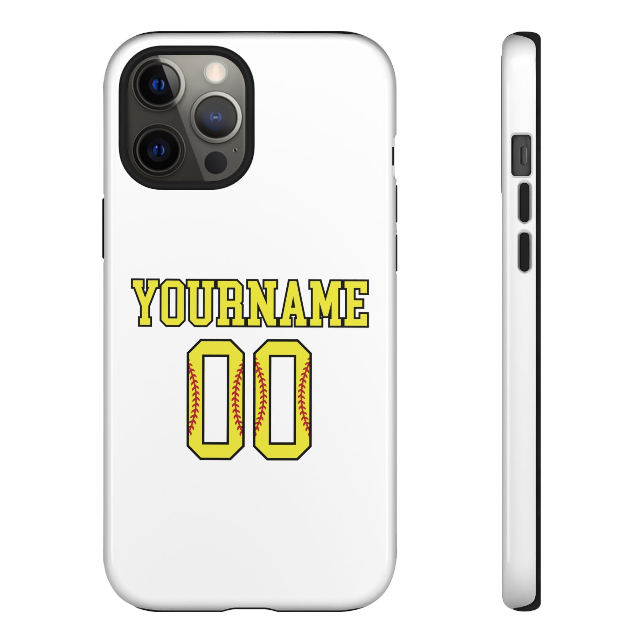 Personalized Softball Phone Case