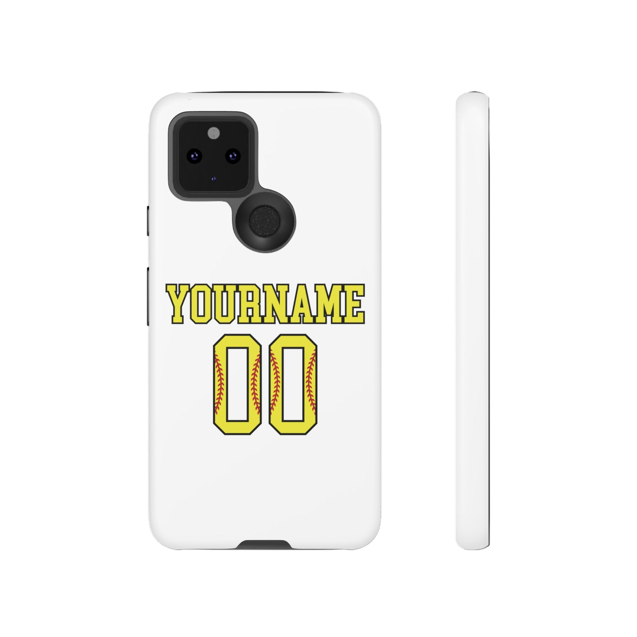 Personalized Softball Phone Case