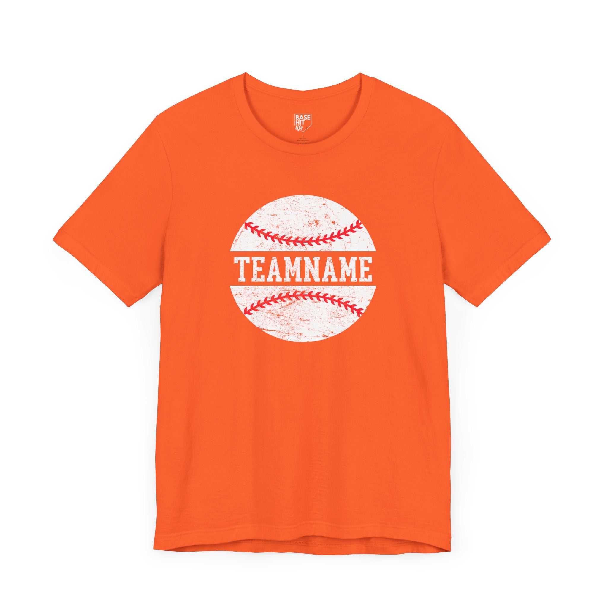 Custom Baseball Team, Name & Number T-Shirt