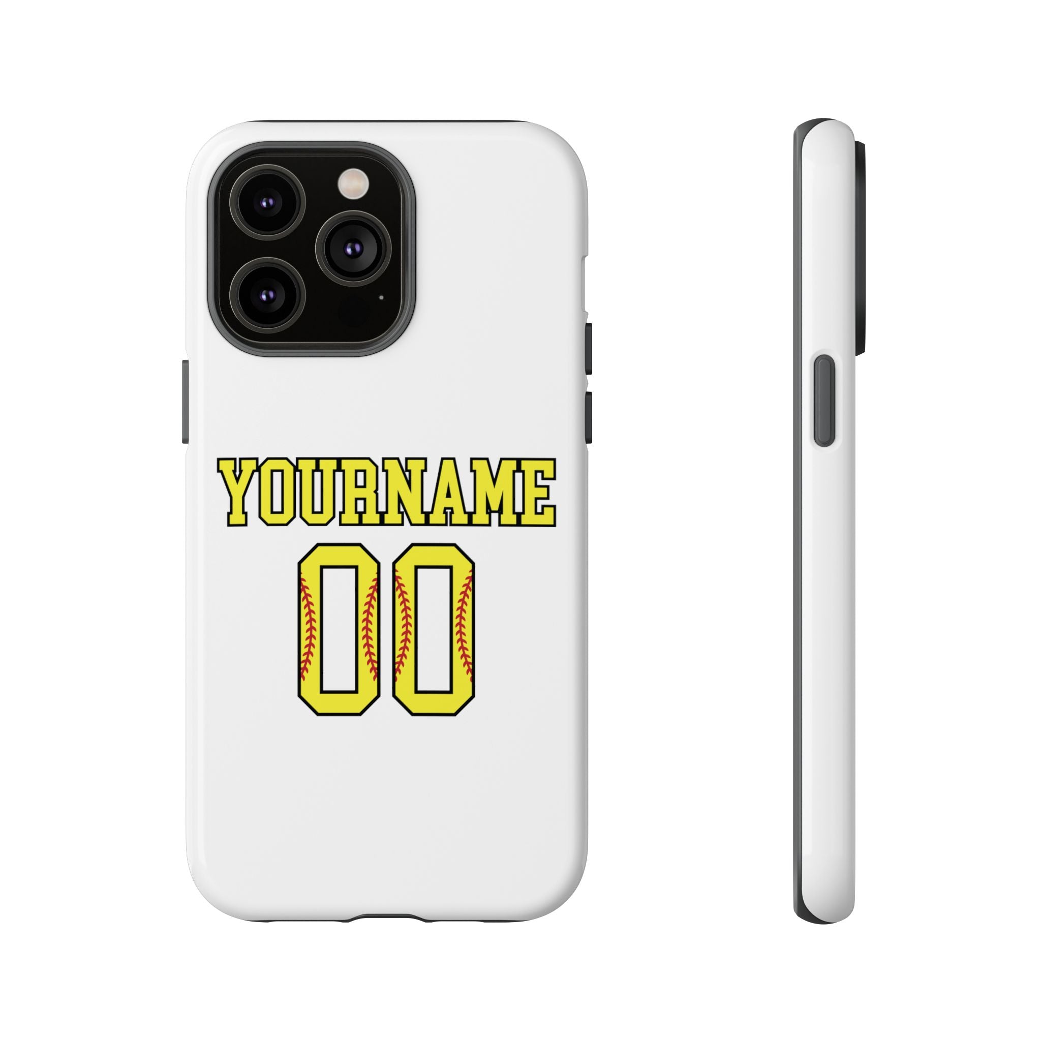 Personalized Softball Phone Case
