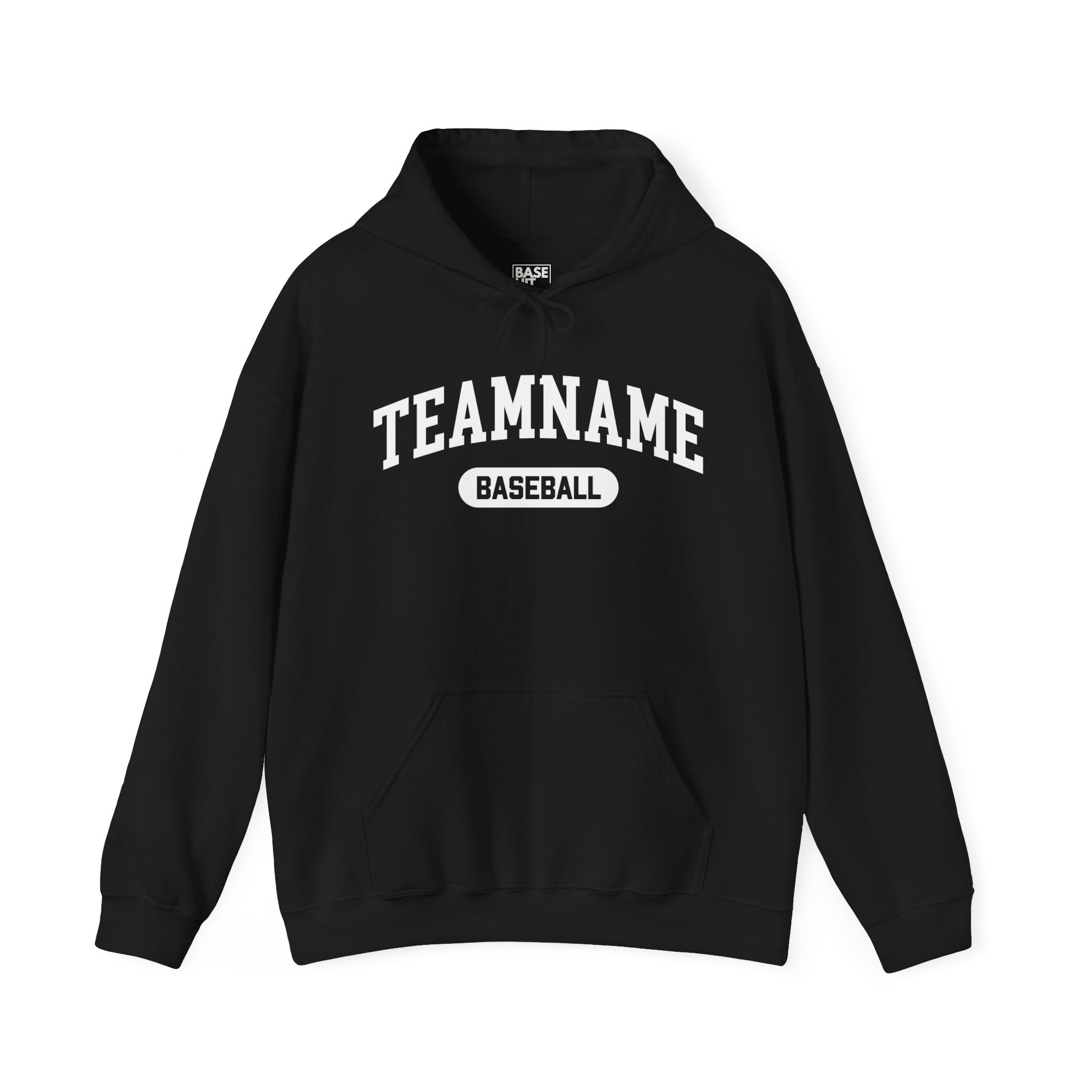 Custom Baseball Team, Name & Number Hoodie