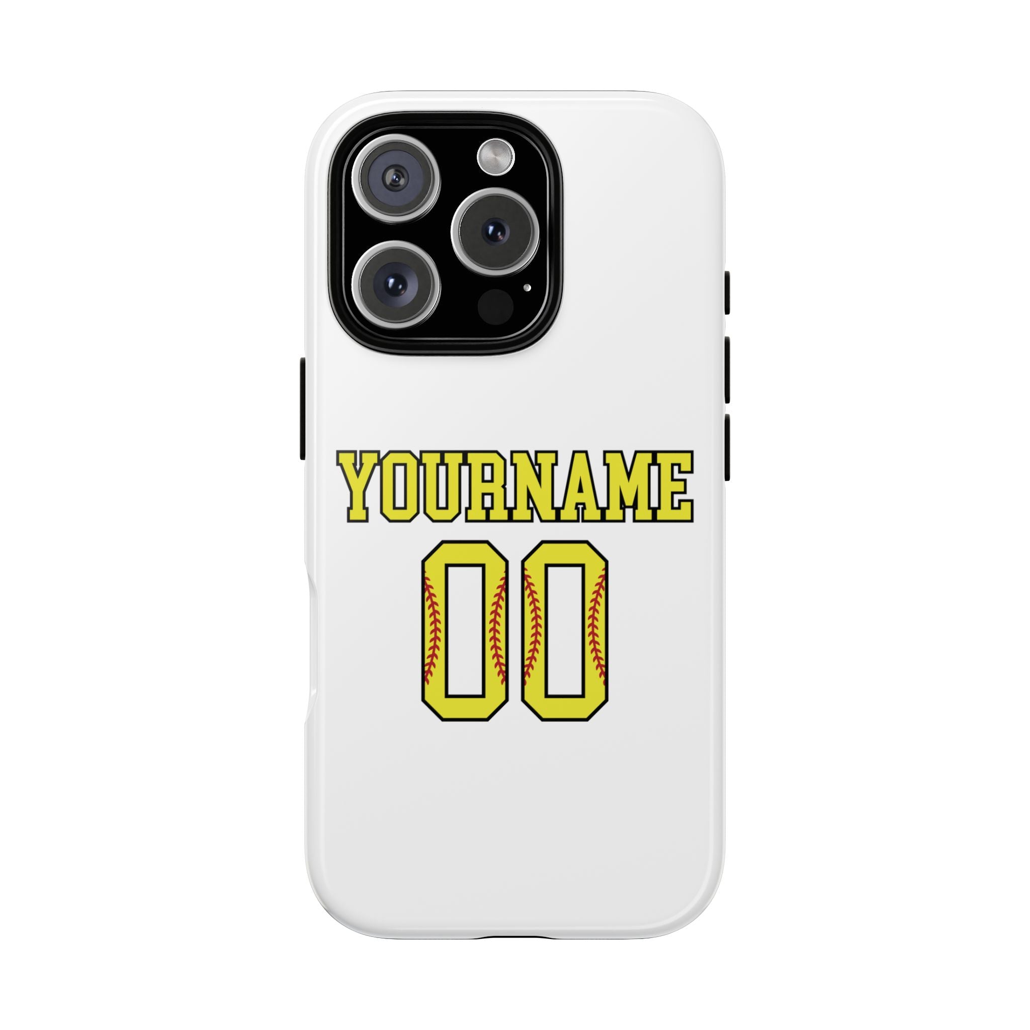 Personalized Softball Phone Case