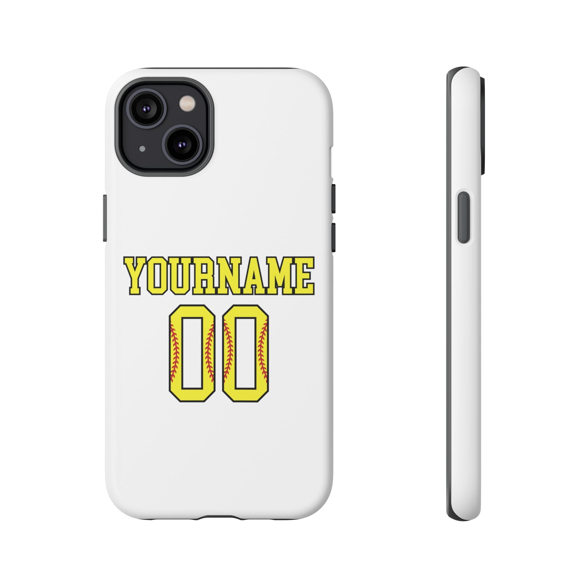 Personalized Softball Phone Case