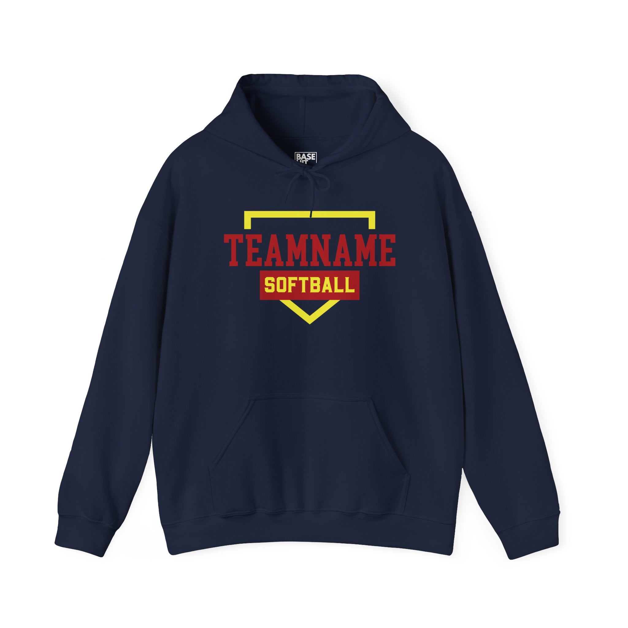 Custom Softball Team, Name & Number Hoodie