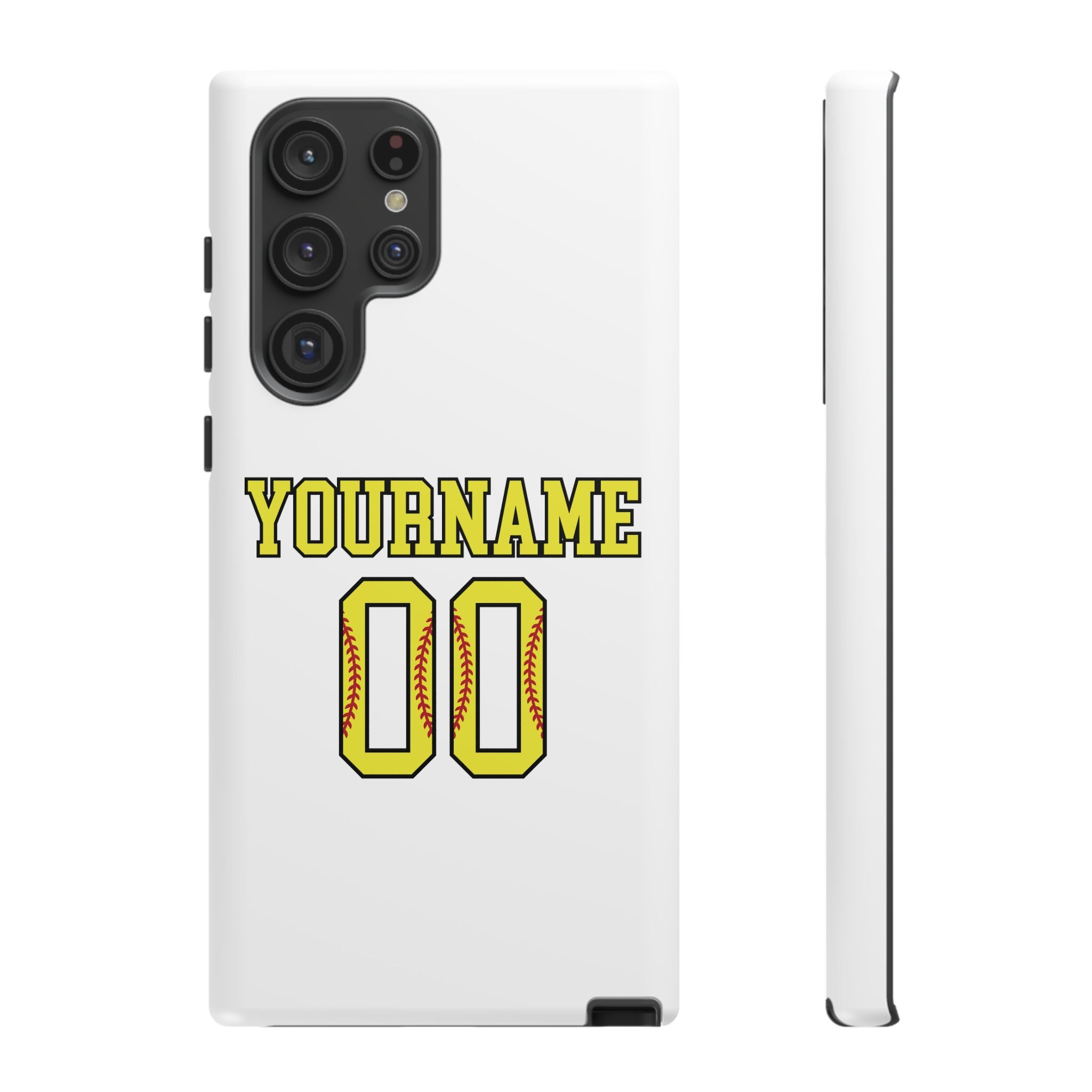 Personalized Softball Phone Case
