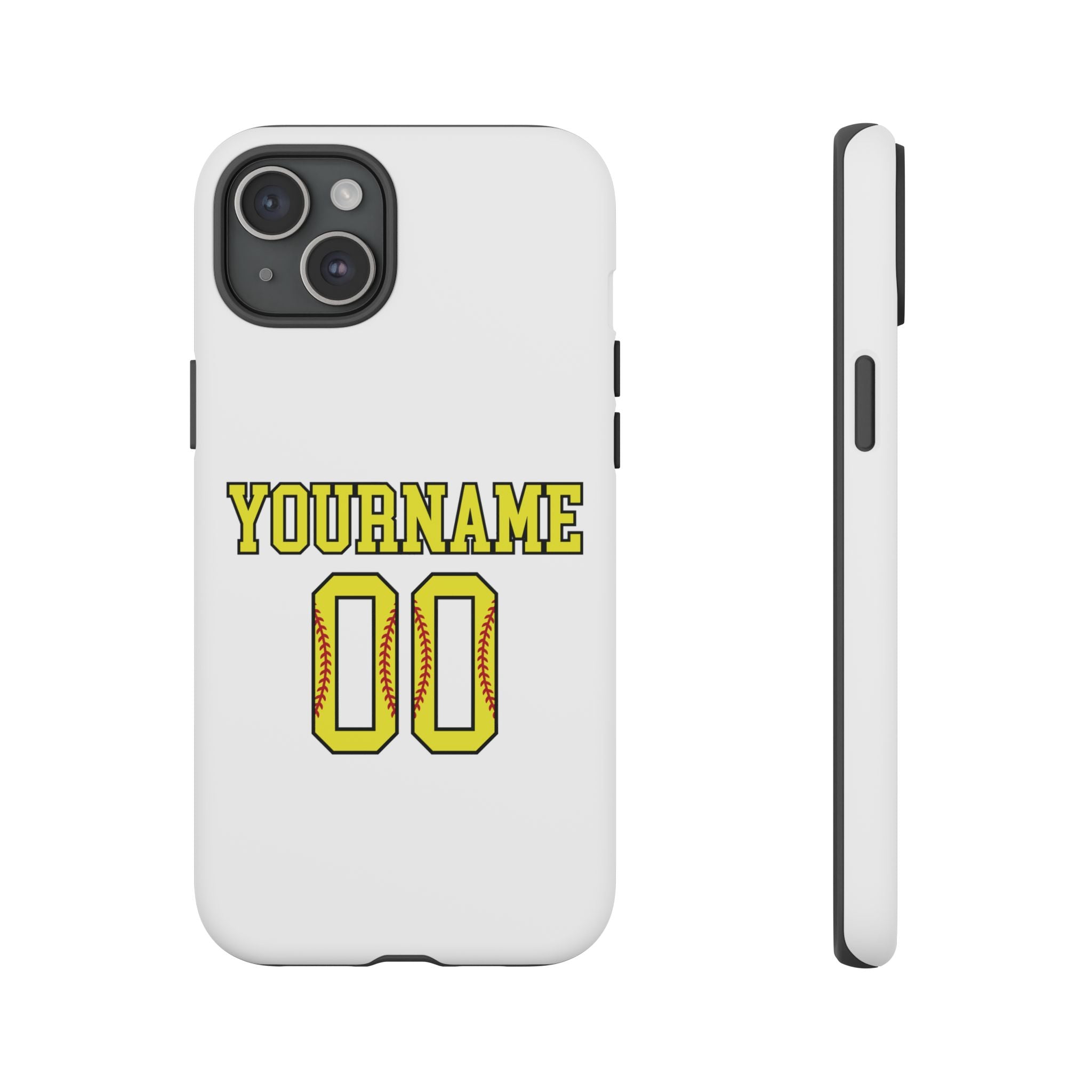 Personalized Softball Phone Case