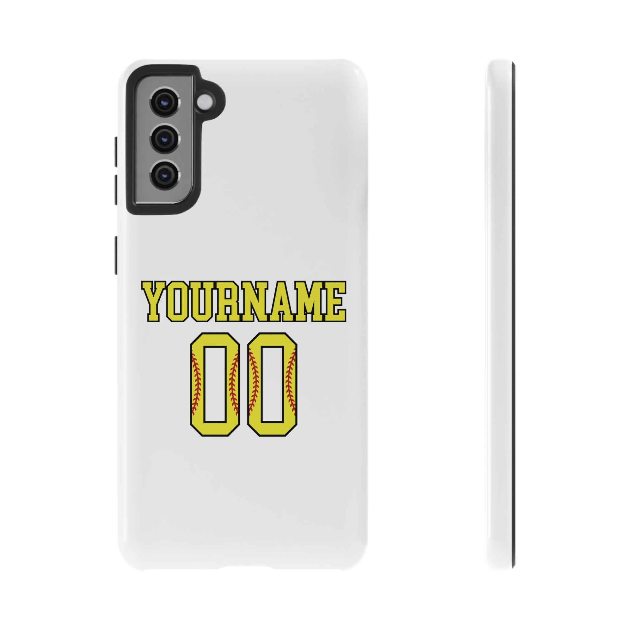 Personalized Softball Phone Case
