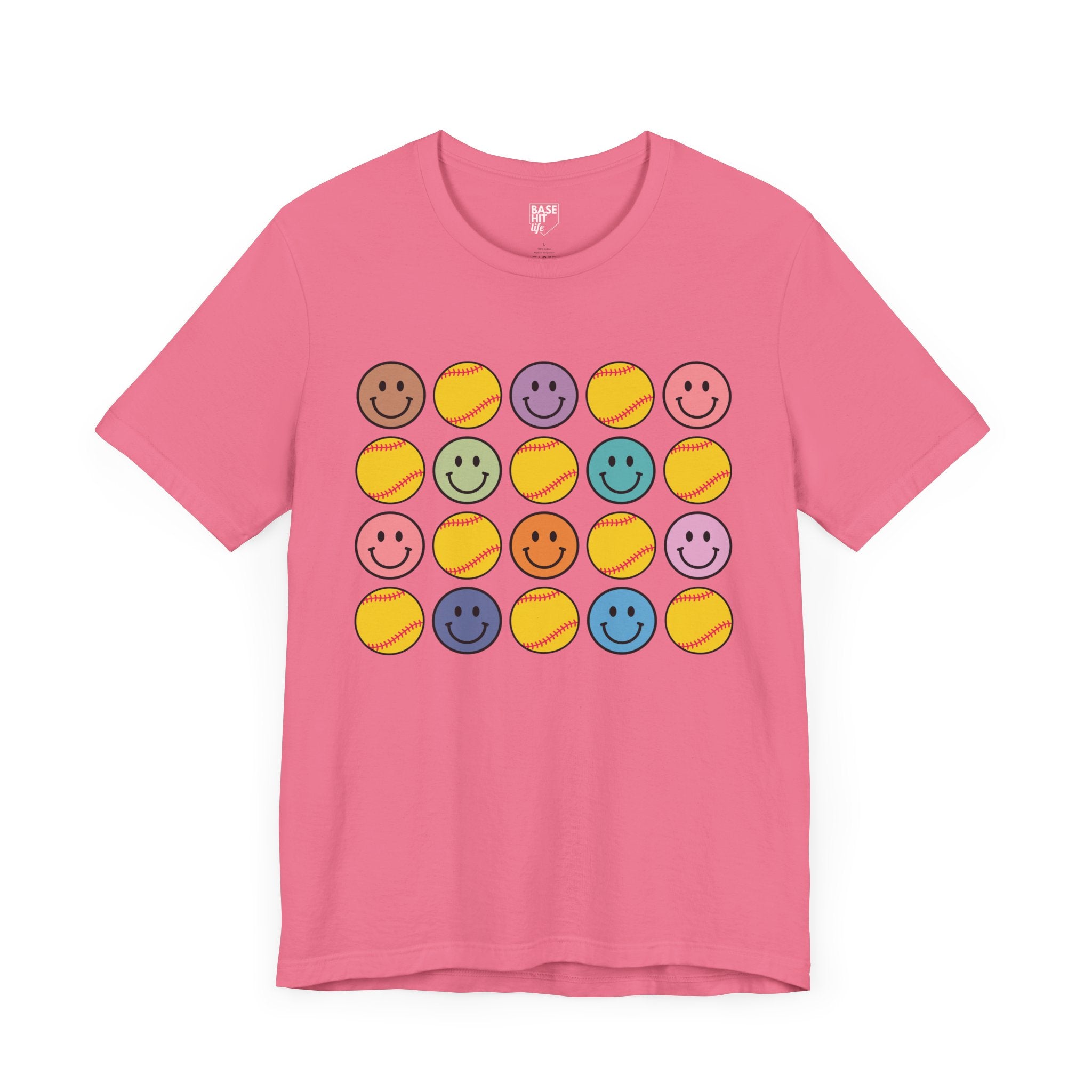 Smiles and Softballs Short Sleeve Tee
