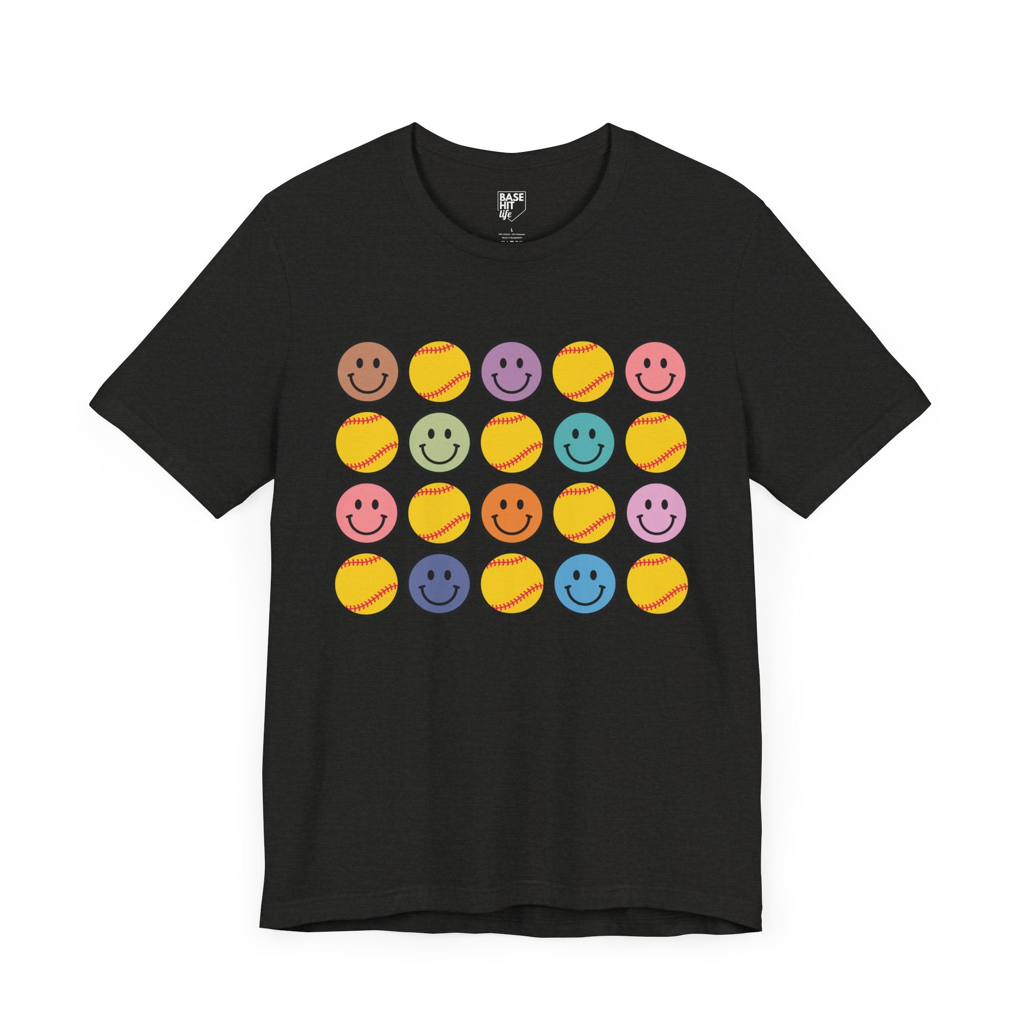 Smiles and Softballs Short Sleeve Tee