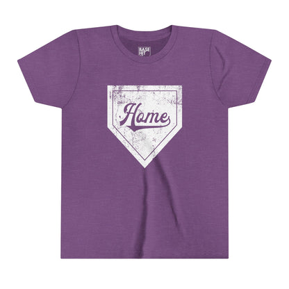 Youth Home Plate Short Sleeve Tee