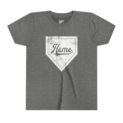 Youth Home Plate Short Sleeve Tee