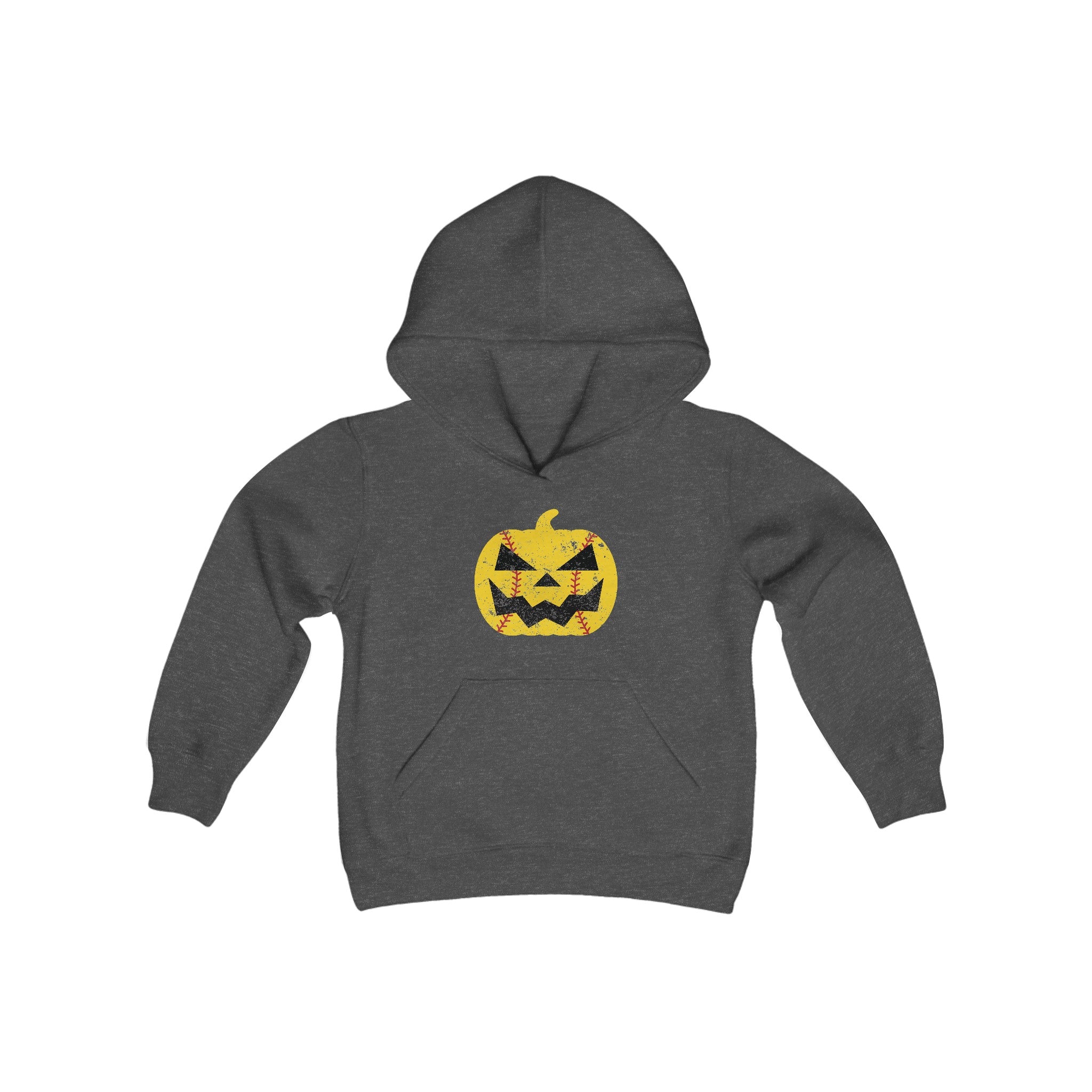 Youth Softball Pumpkin Smash Hoodie