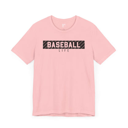 Baseball Life Short Sleeve Tee