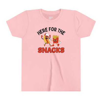 Youth Here For the Snacks T-Shirt