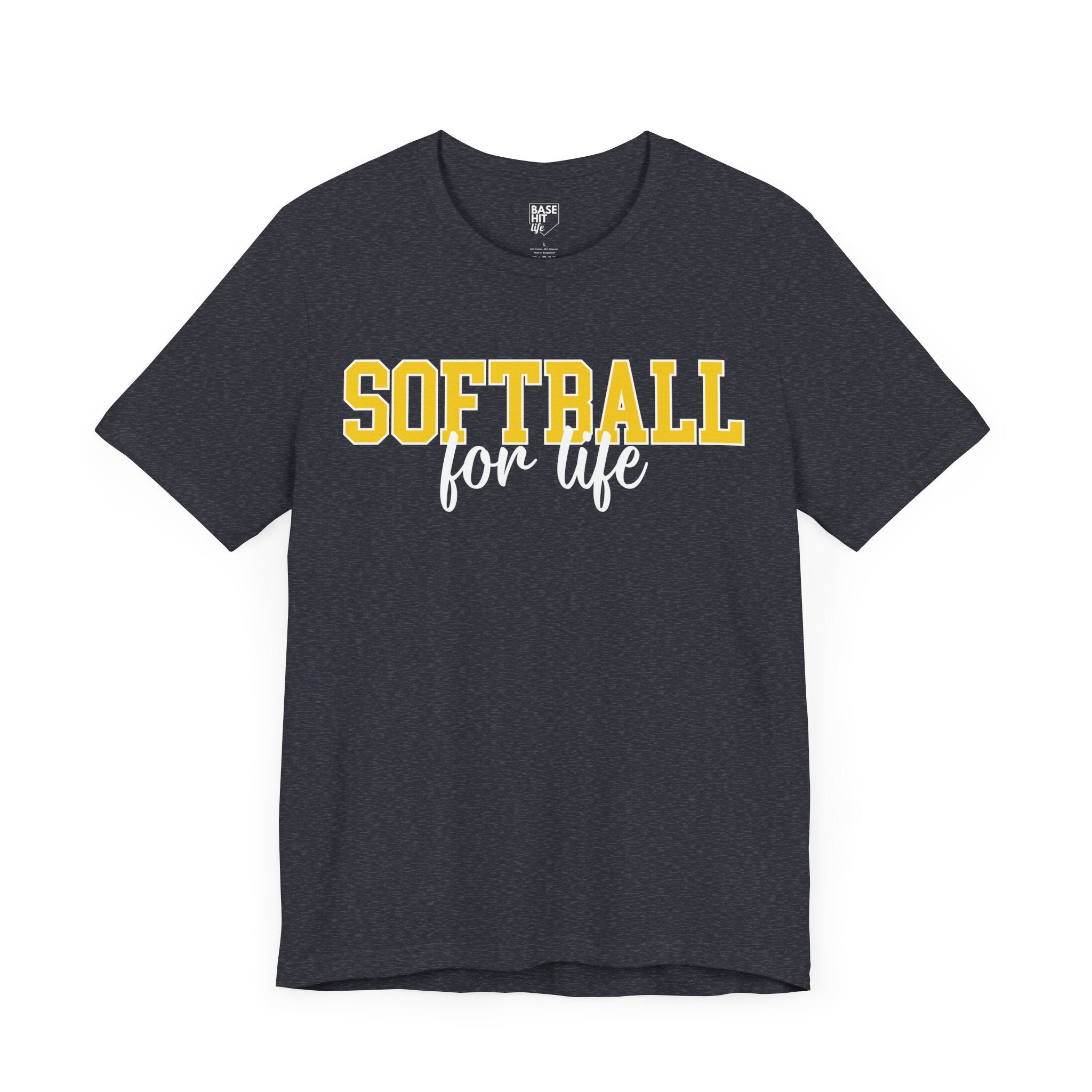 Softball For Life Sleeve Tee