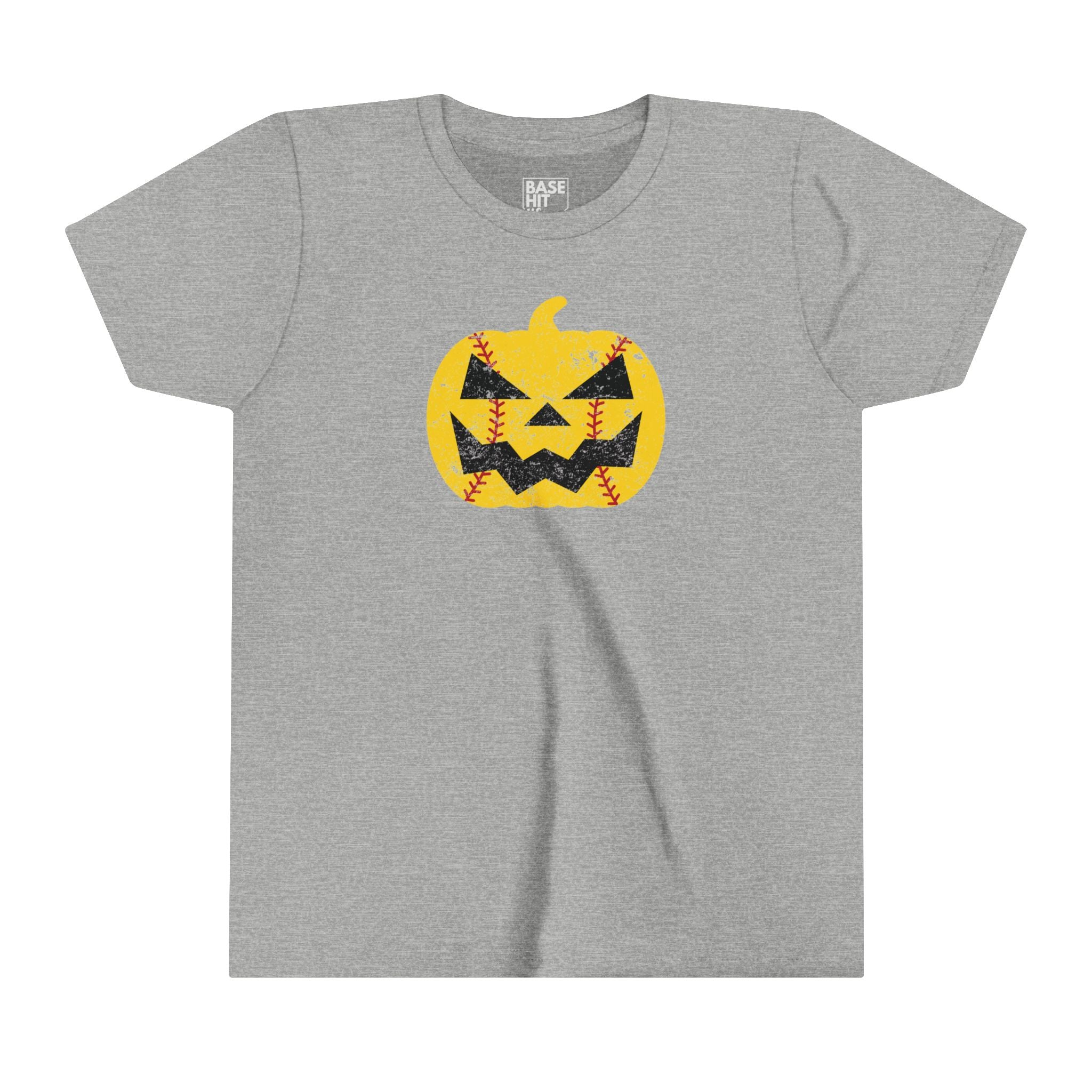 Youth Softball Pumpkin Smash Sleeve Tee