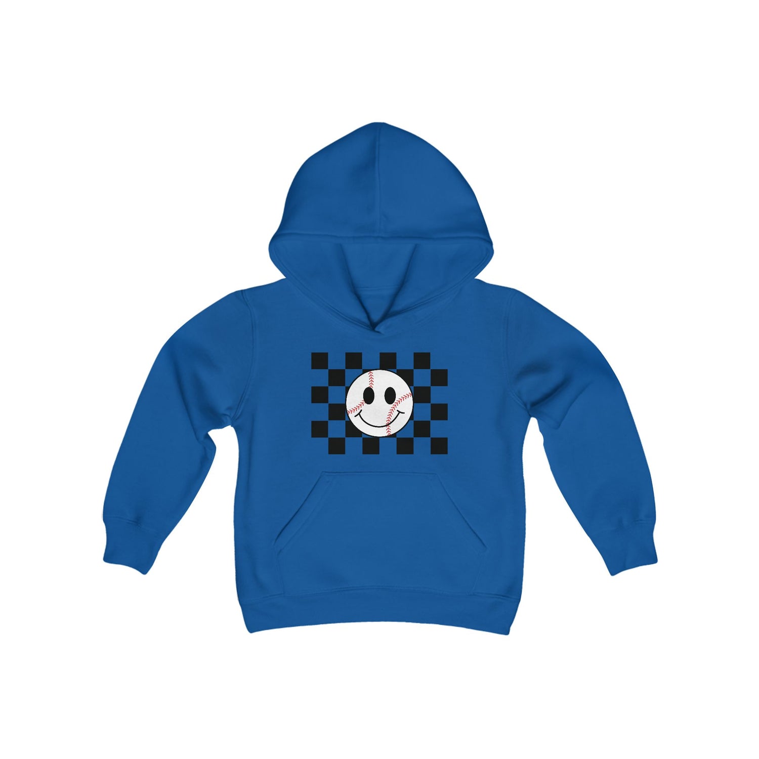 Youth Baseball Smiles Hoodie