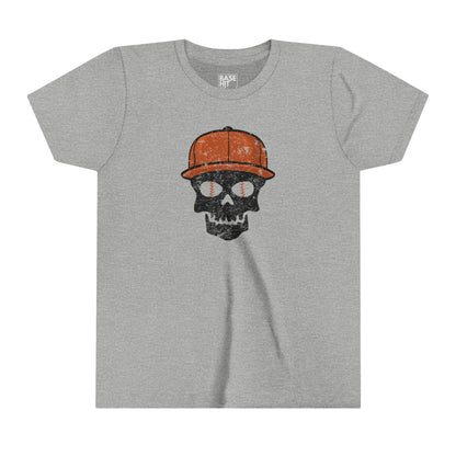 Youth Skull Cap Sleeve Tee