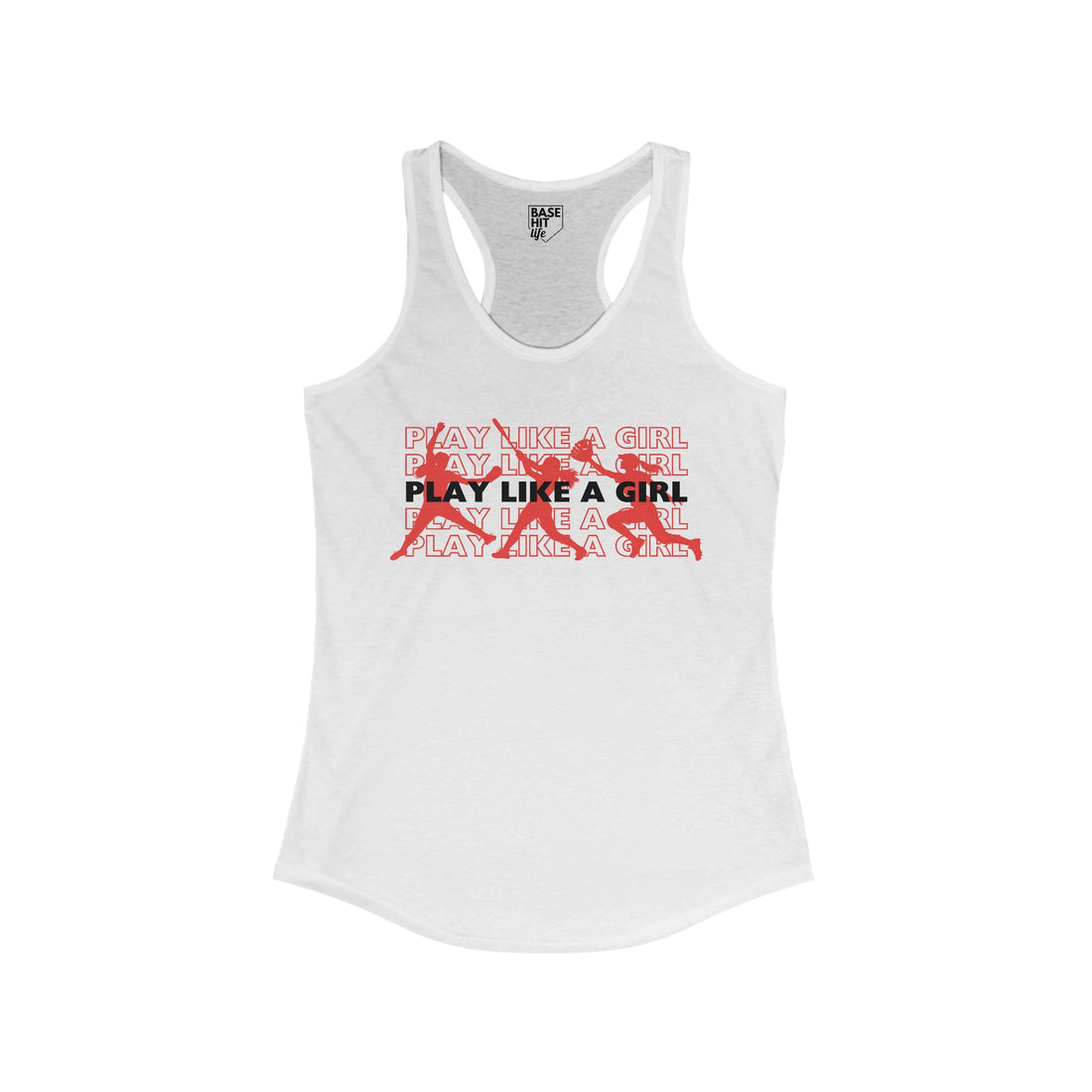 Play Like a Girl Racerback Tank