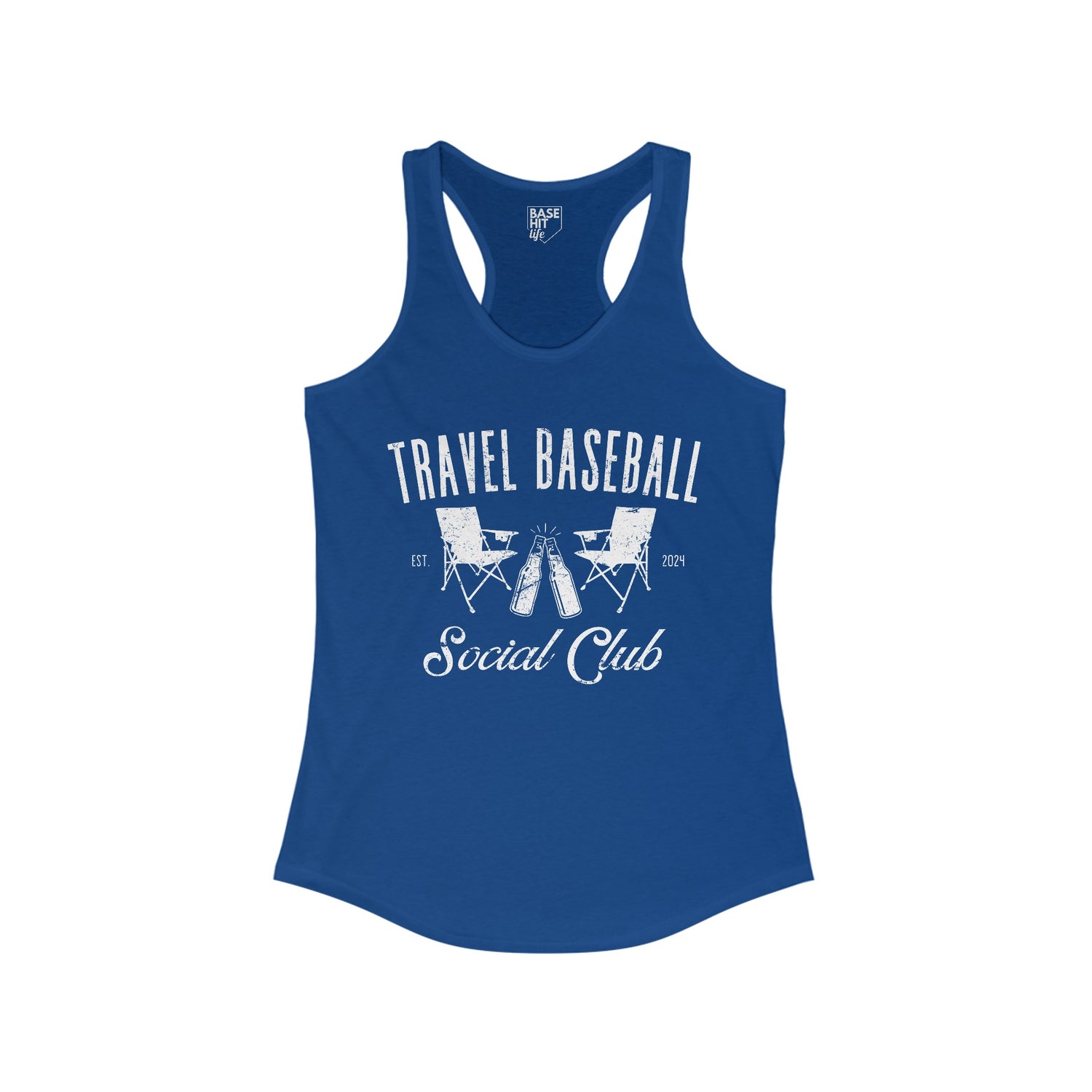 Travel Baseball Social Club Racerback Tank