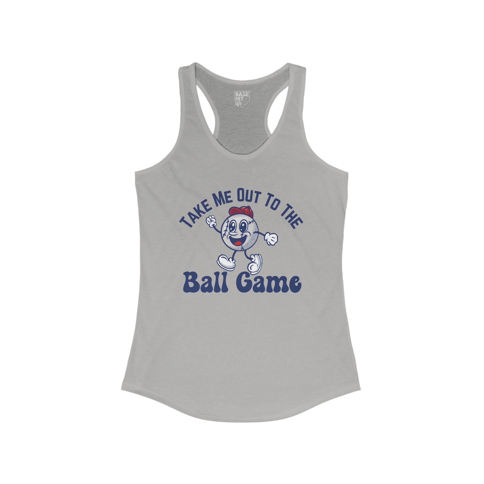 Take Me Out to the Ball Game Racerback Tank