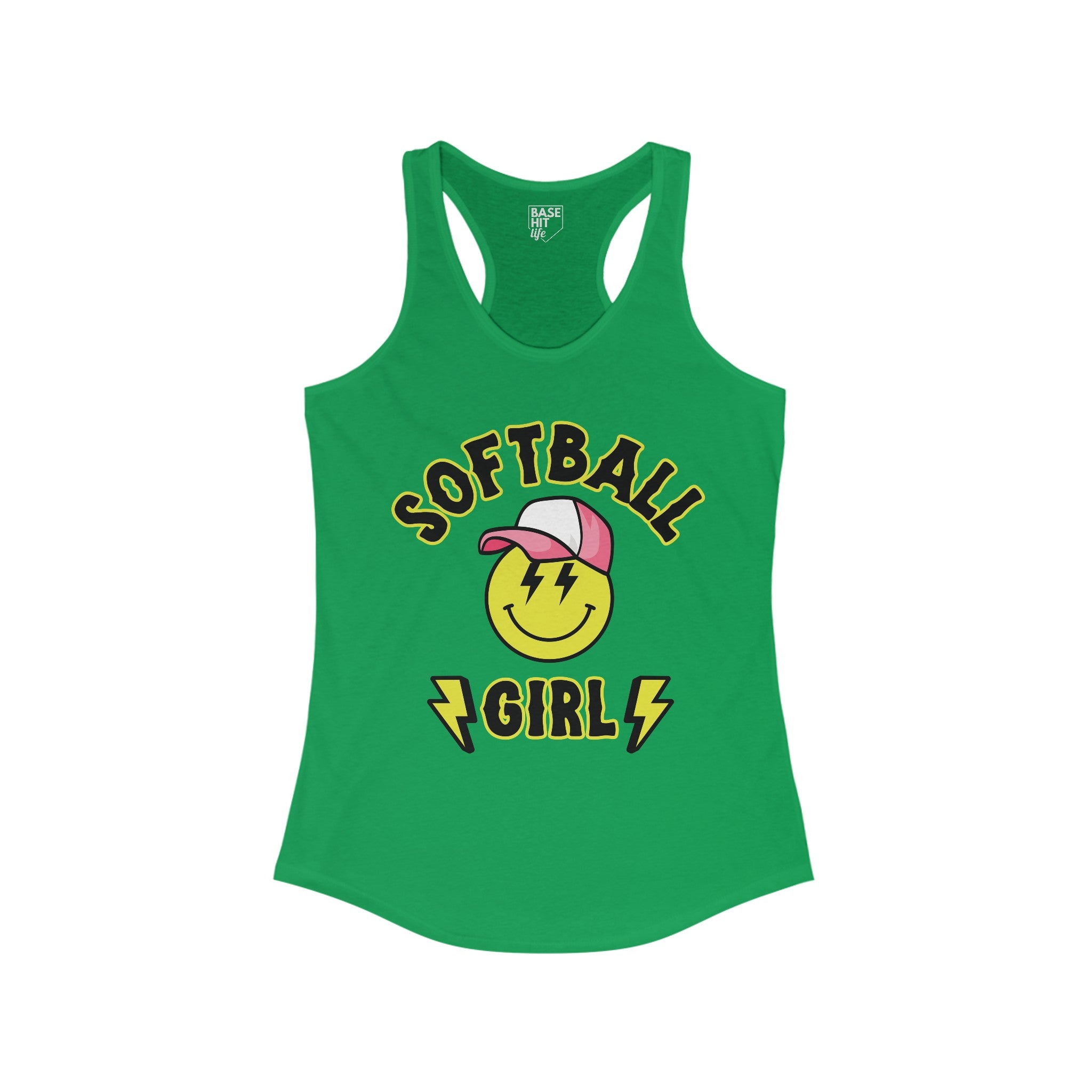 Softball Girl Racerback Tank