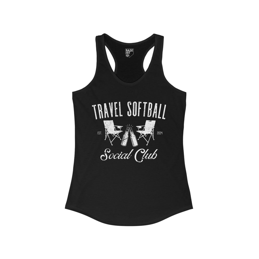 Travel Softball Social Club Racerback Tank