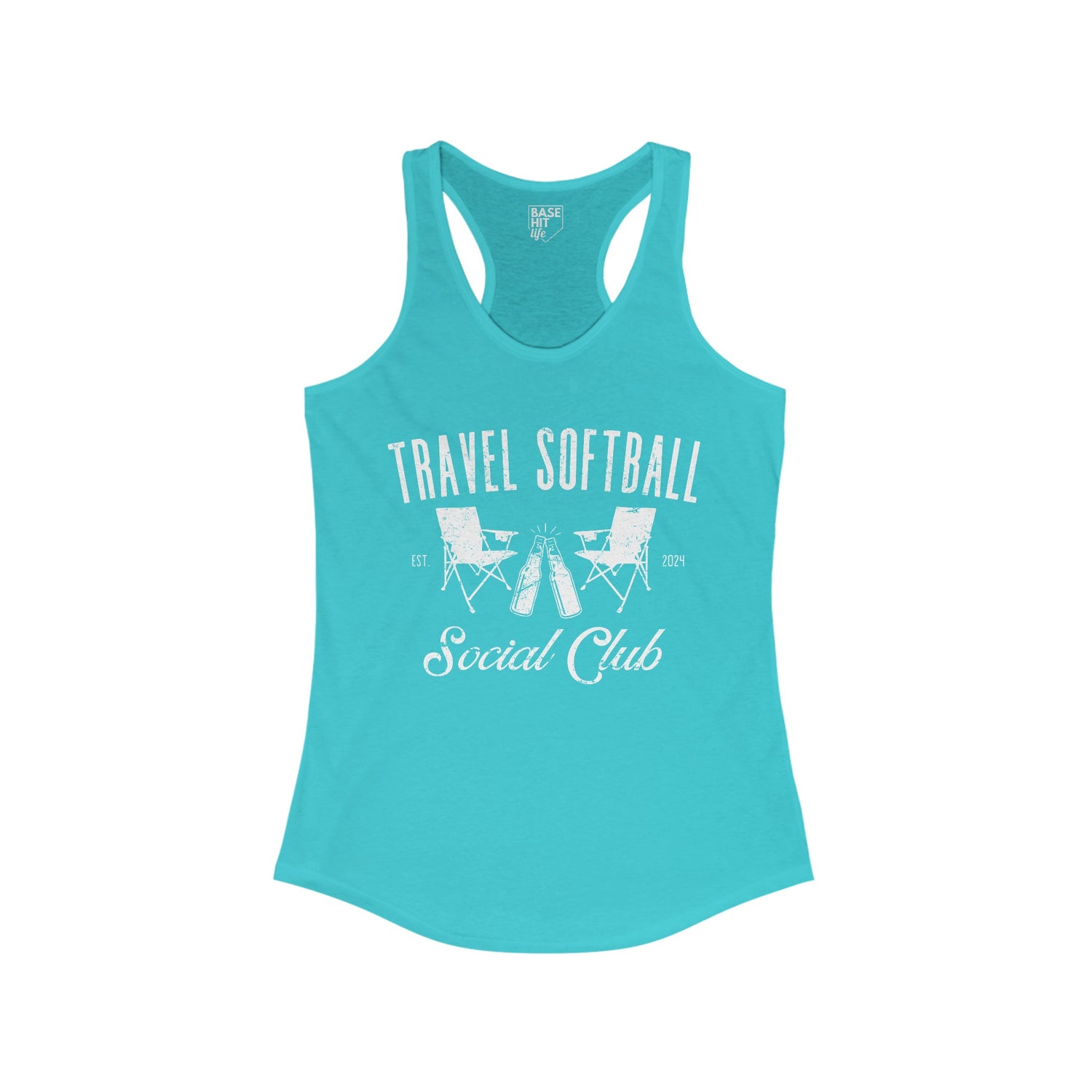 Travel Softball Social Club Racerback Tank