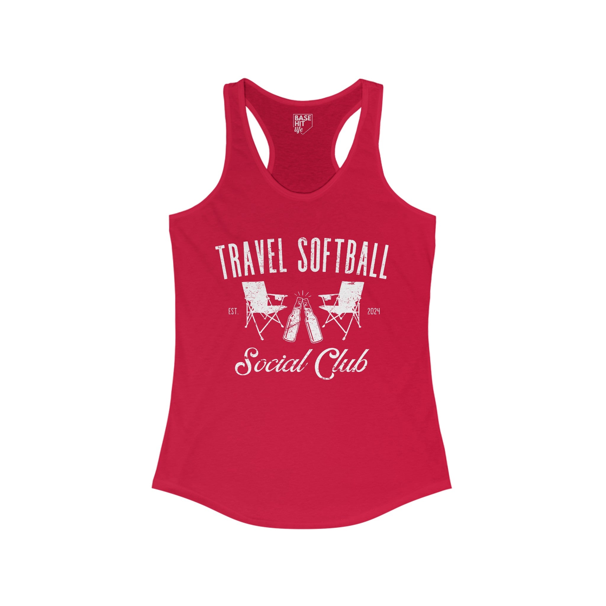 Travel Softball Social Club Racerback Tank