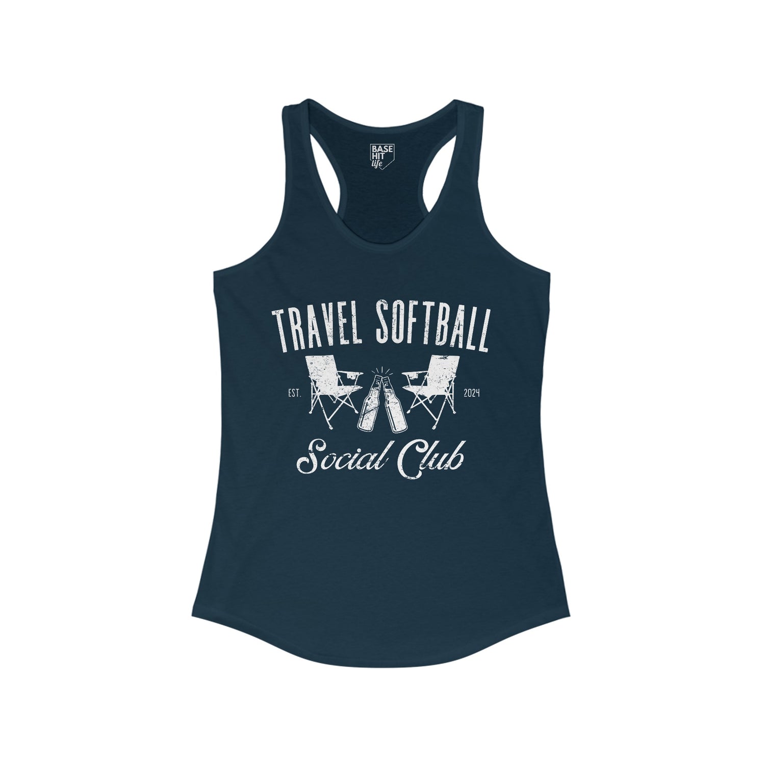 Travel Softball Social Club Racerback Tank