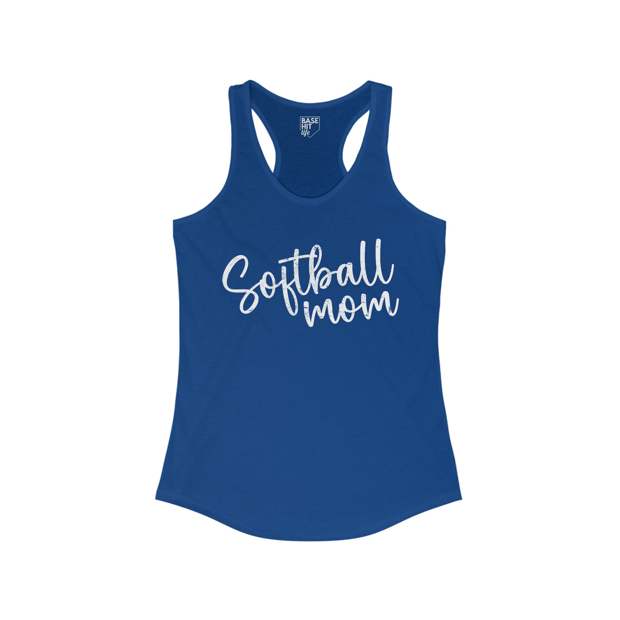 Softball Mom Racerback Tank