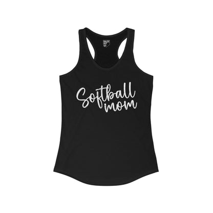 Softball Mom Racerback Tank