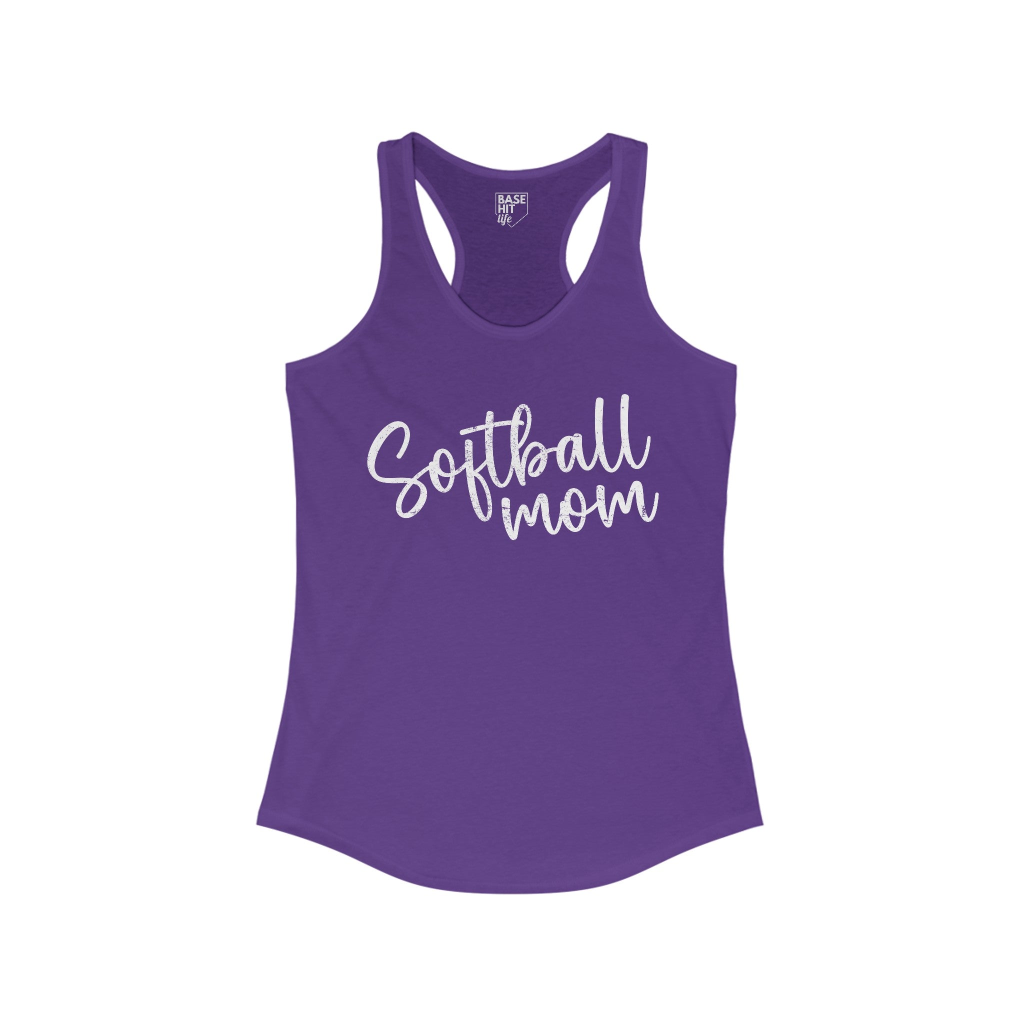 Softball Mom Racerback Tank