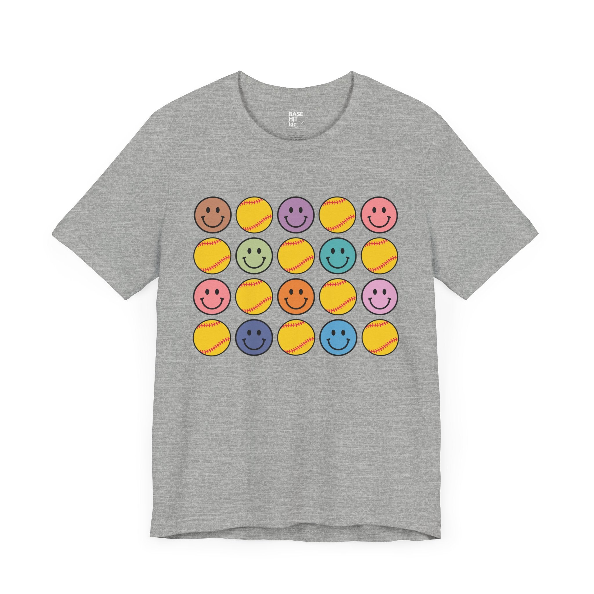 Smiles and Softballs Short Sleeve Tee