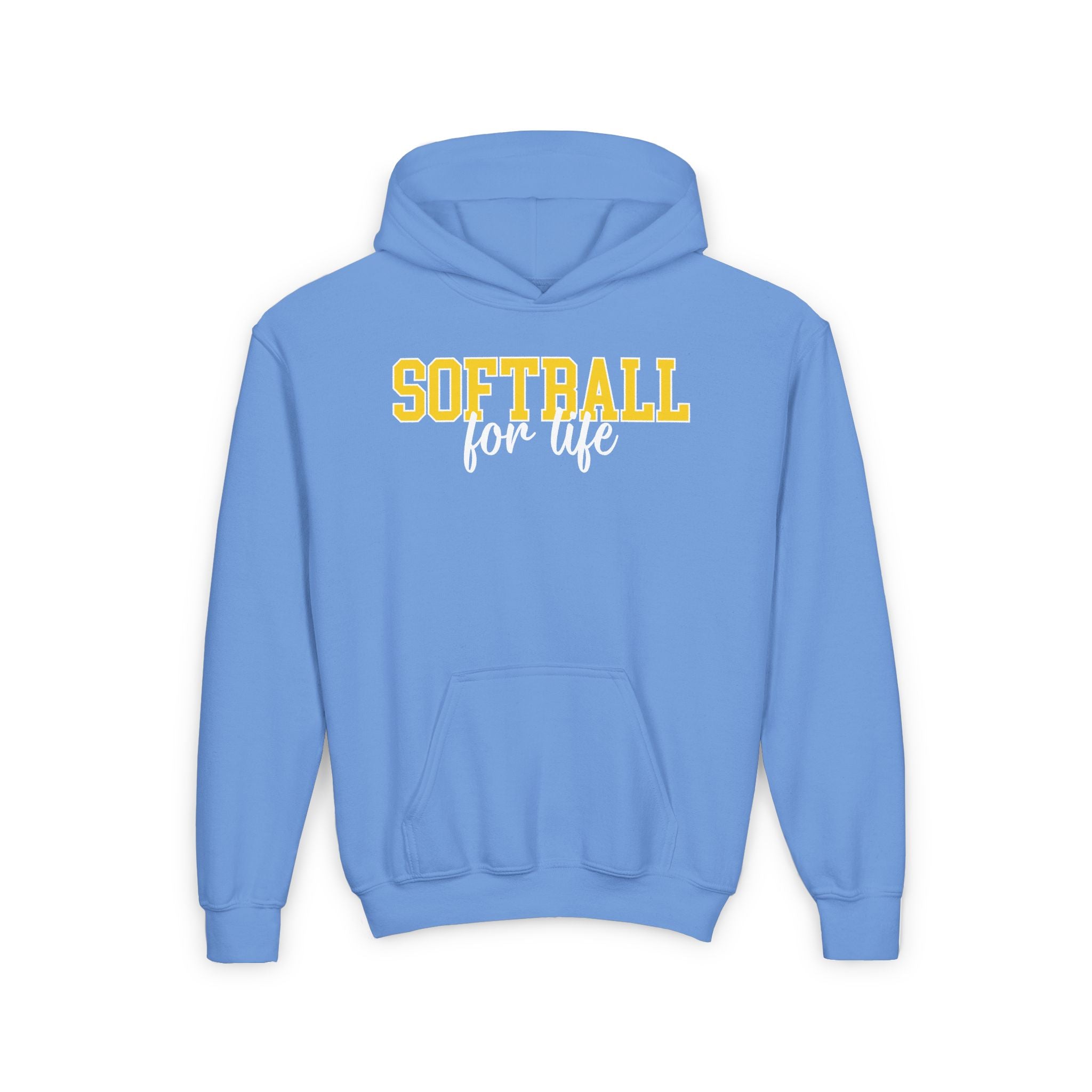 Youth Softball For Life Hoodie