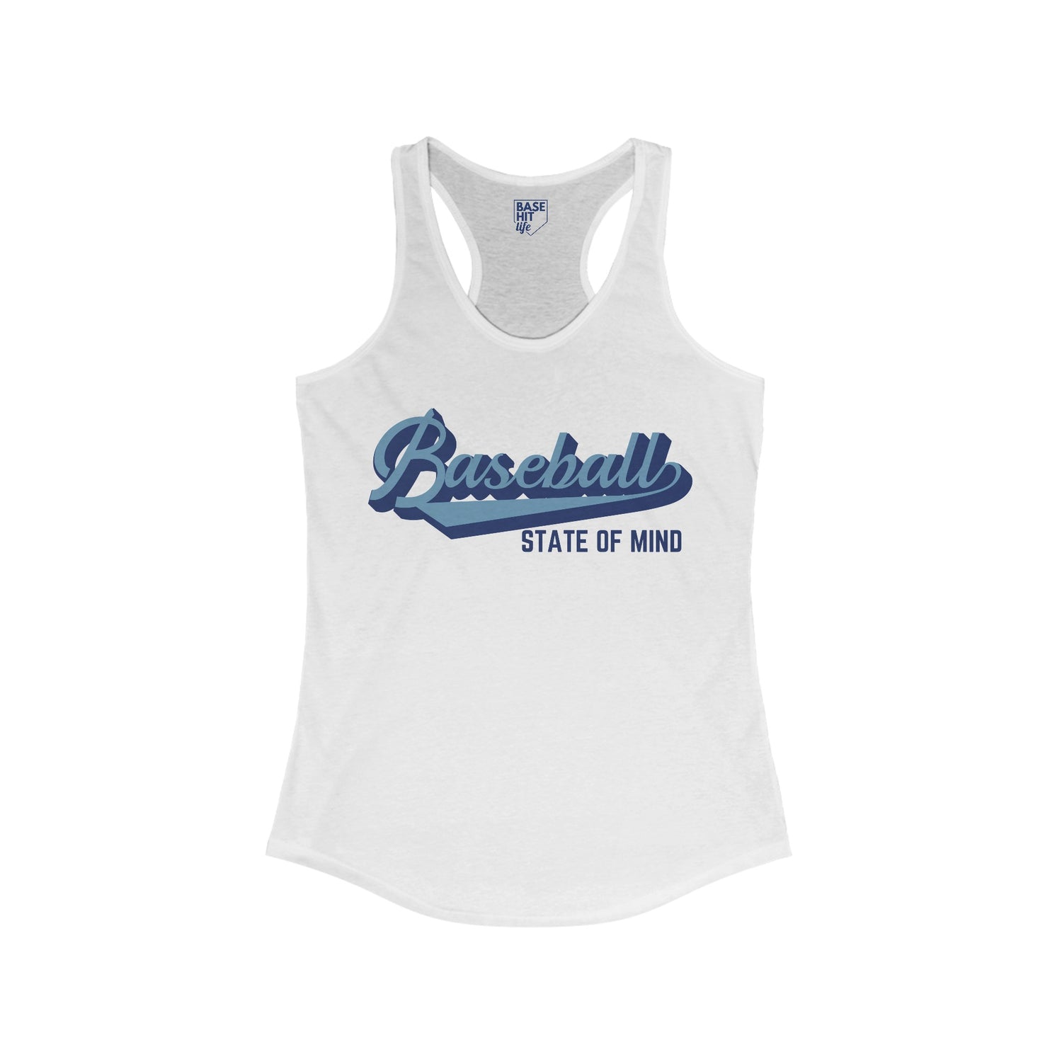 Baseball State of Mind Racerback Tank