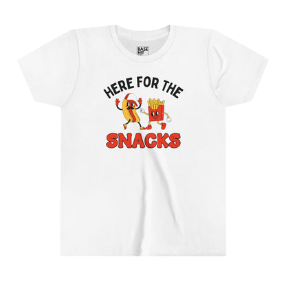 Youth Here For the Snacks T-Shirt