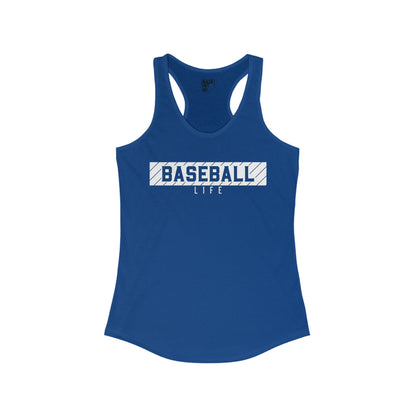 Baseball Life Racerback Tank