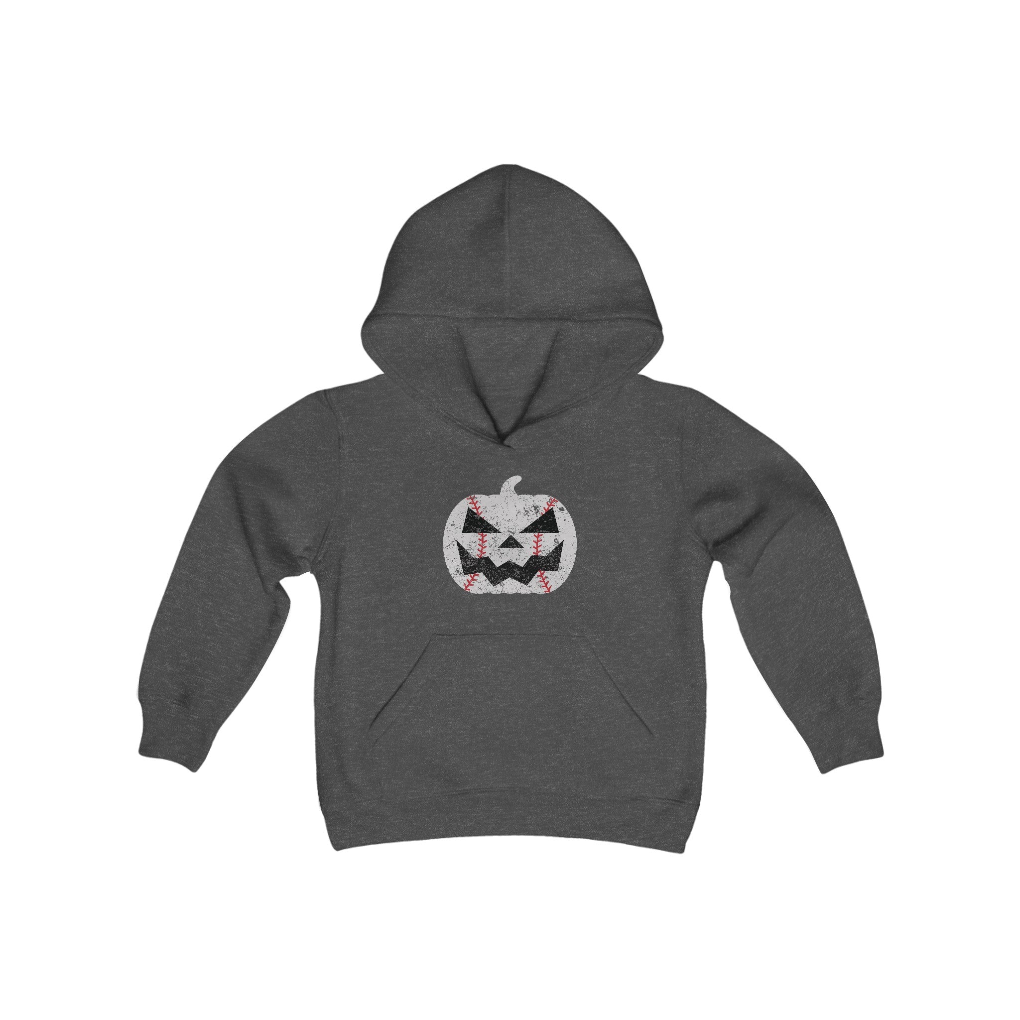 Youth Baseball Pumpkin Smash Hoodie