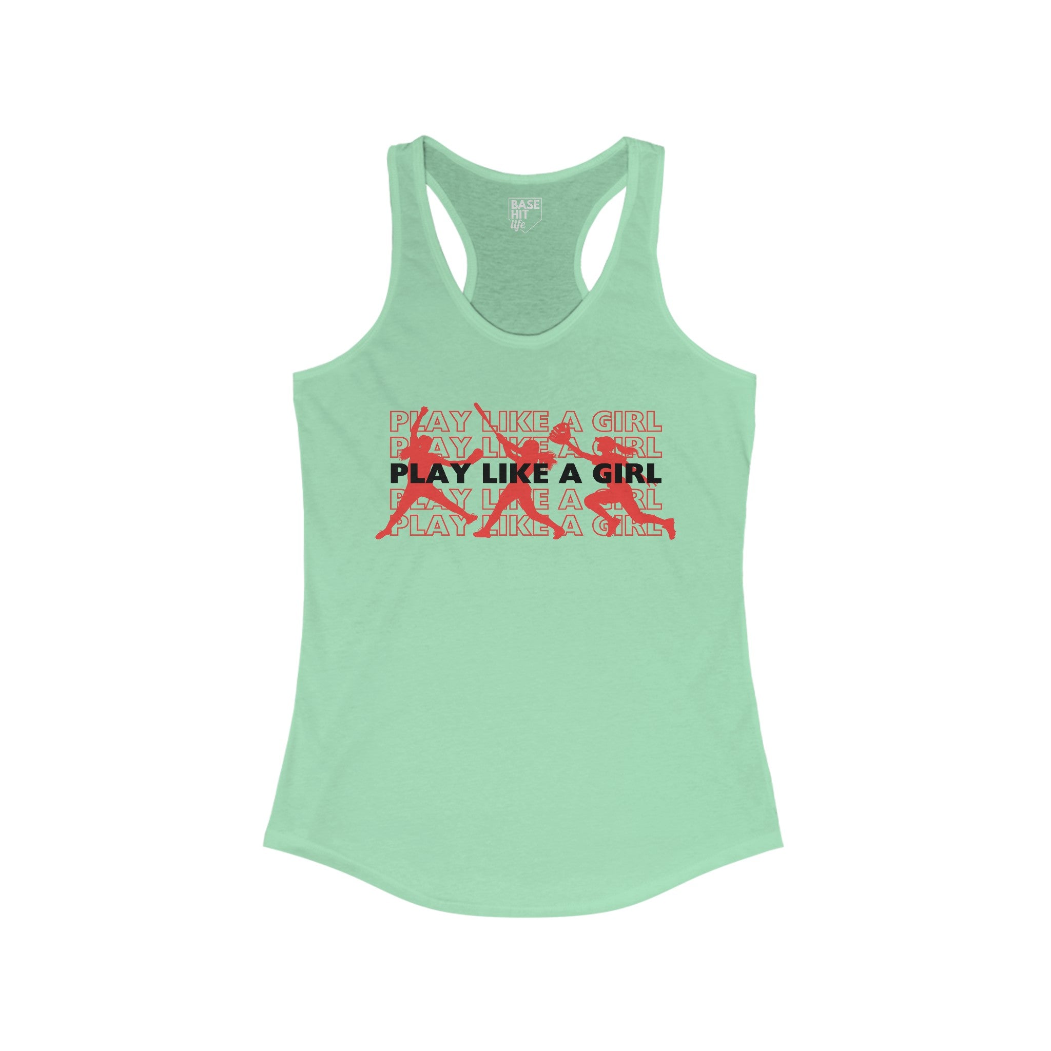 Play Like a Girl Racerback Tank