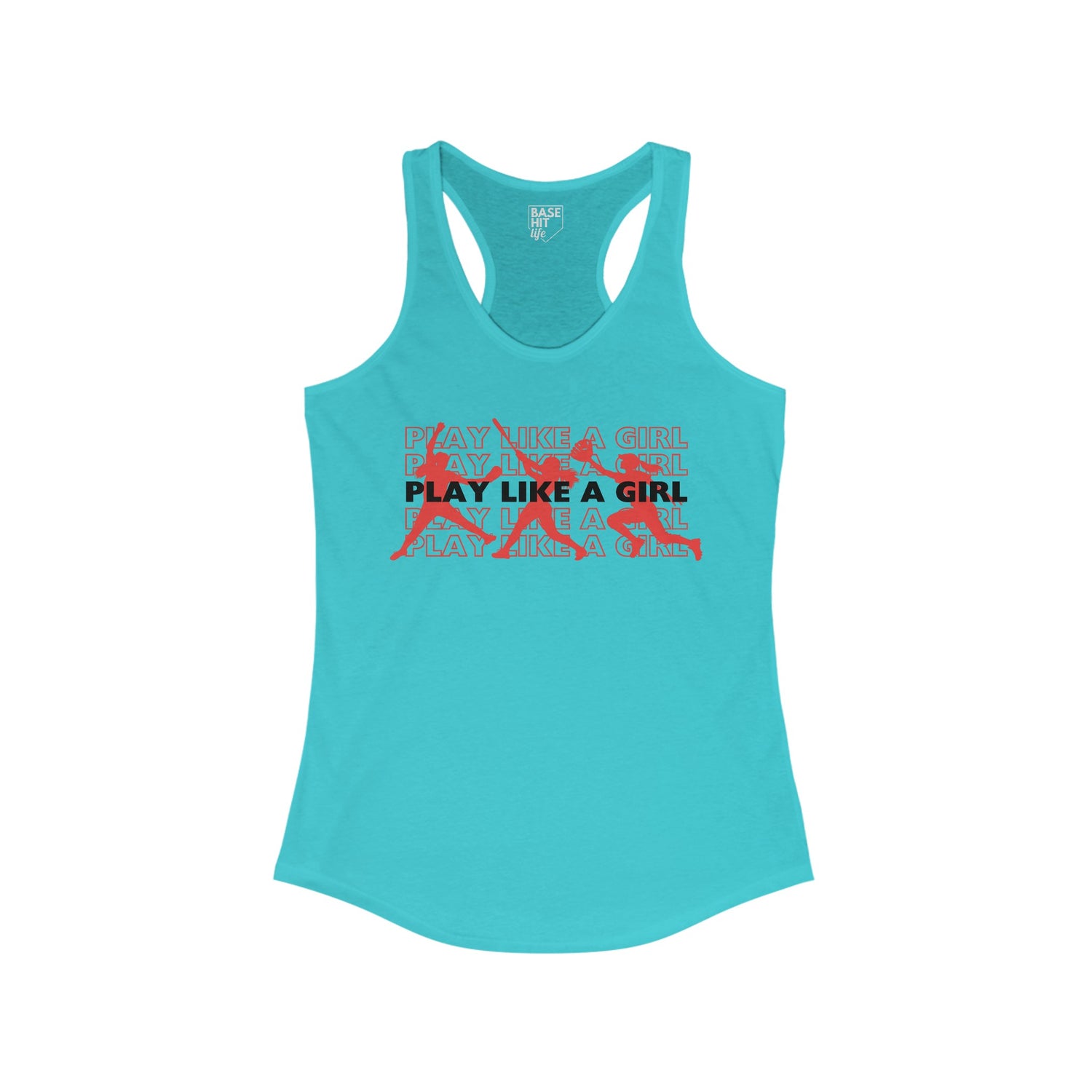 Play Like a Girl Racerback Tank