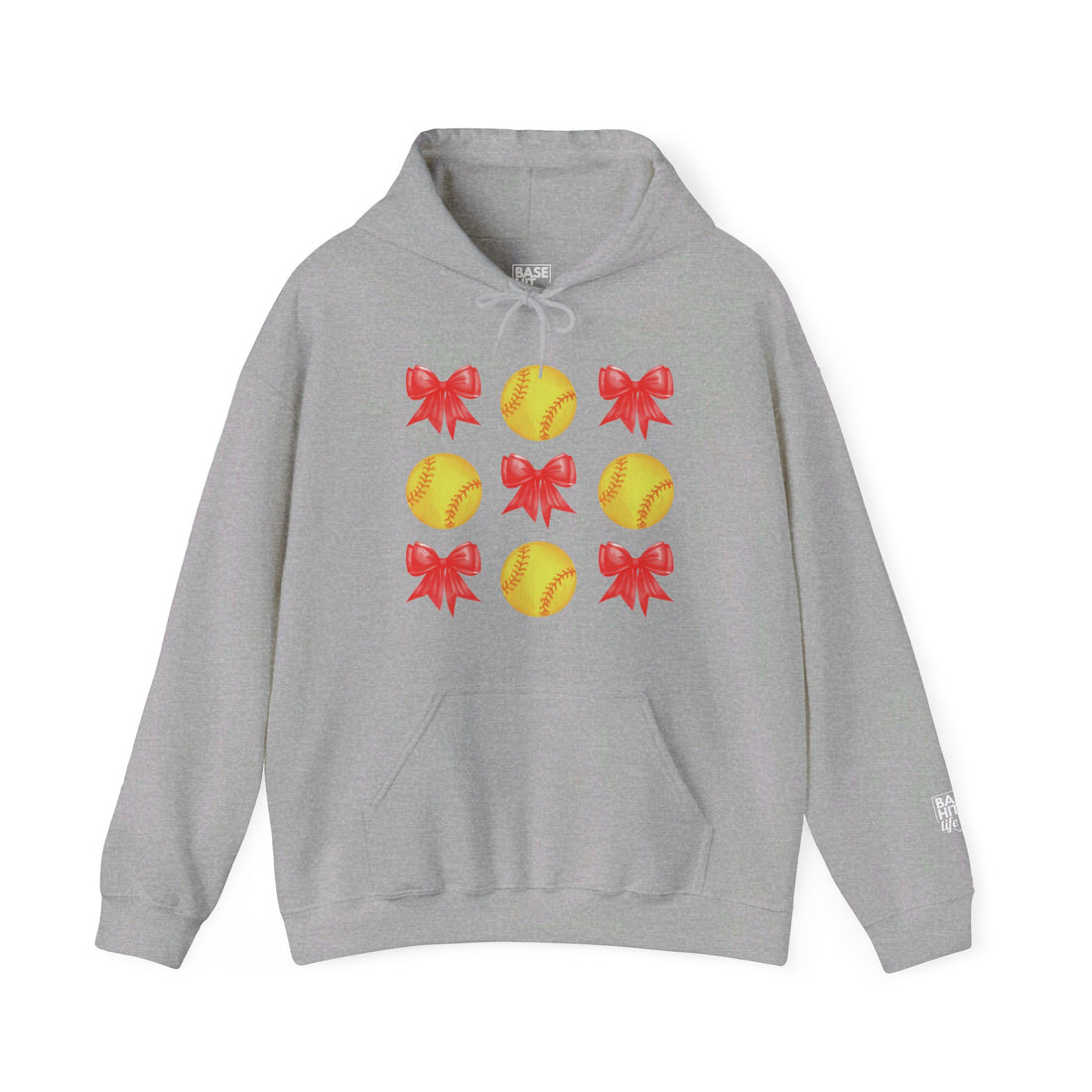 Bows and Softballs Hoodie