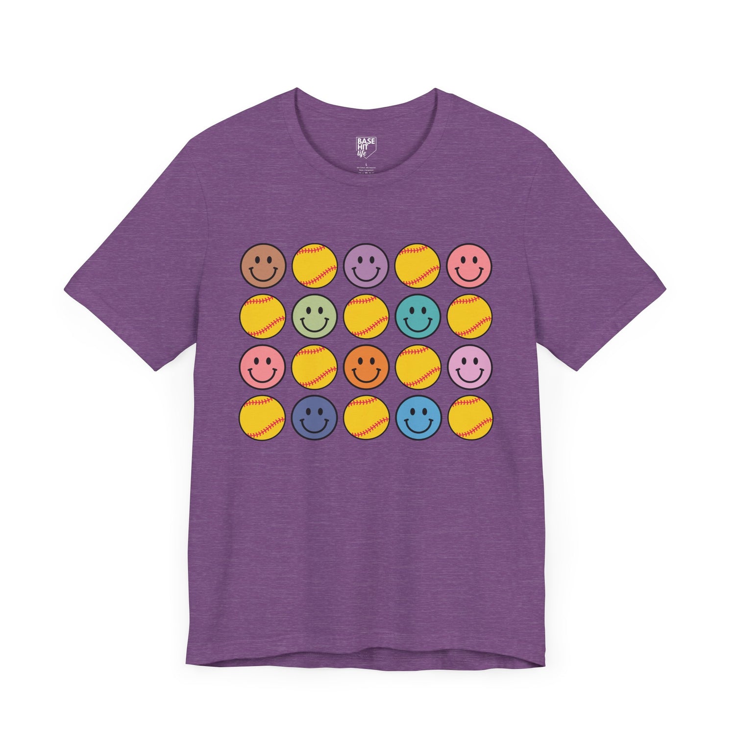 Smiles and Softballs Short Sleeve Tee